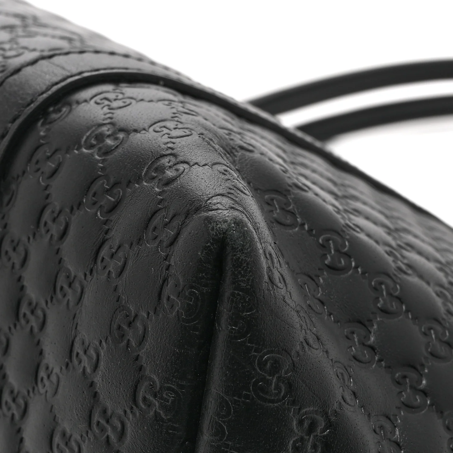 Microguccissima Medium Joy Tote Black - Image 14
