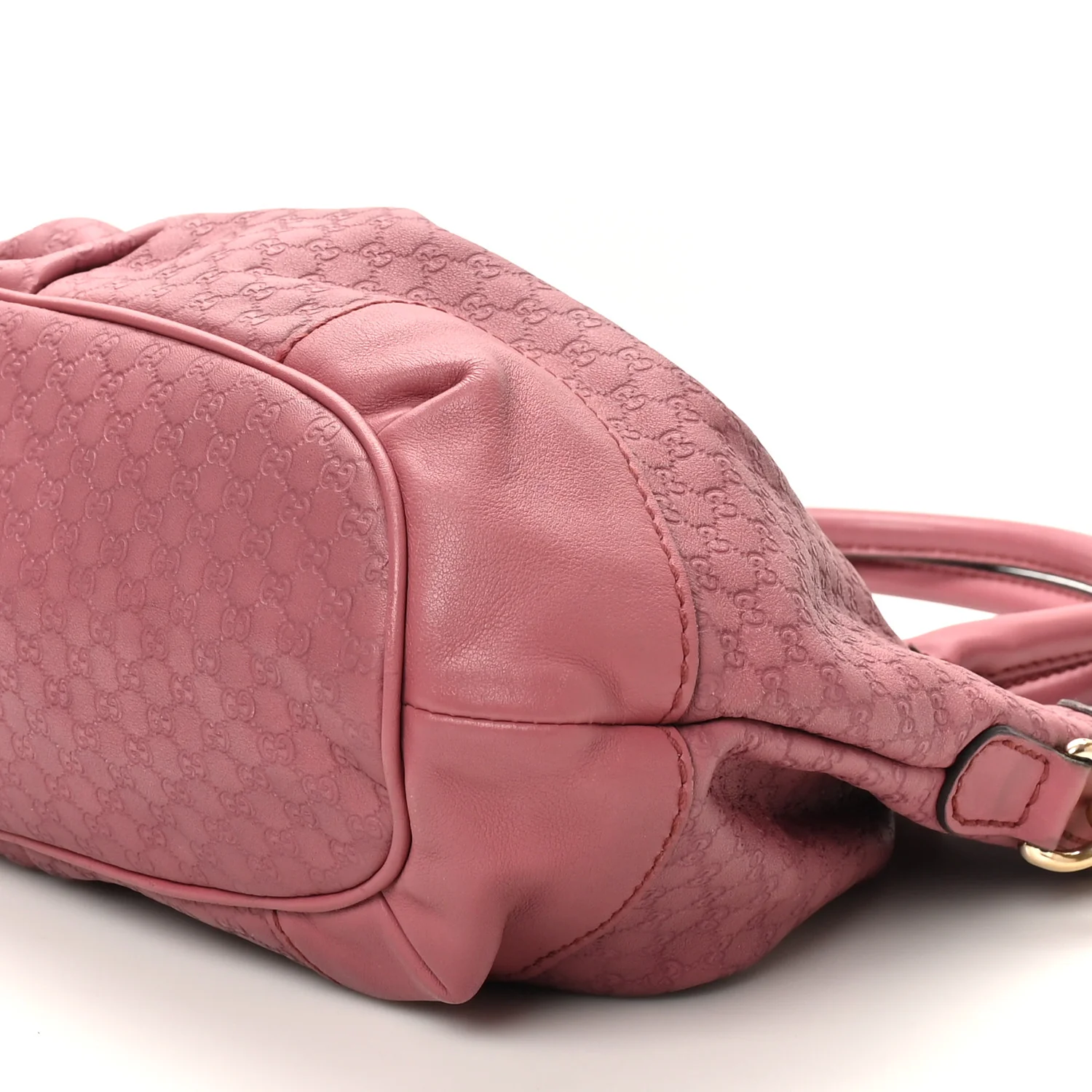 Microguccissima Medium Sukey Top Handle Bag Vintage Rose - Image 10