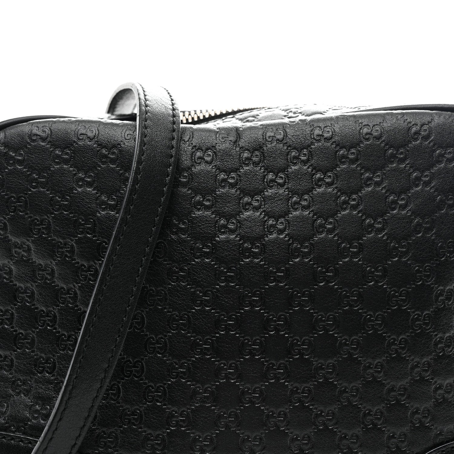 Microguccissima Mini Bree Messenger Bag Black - Image 8