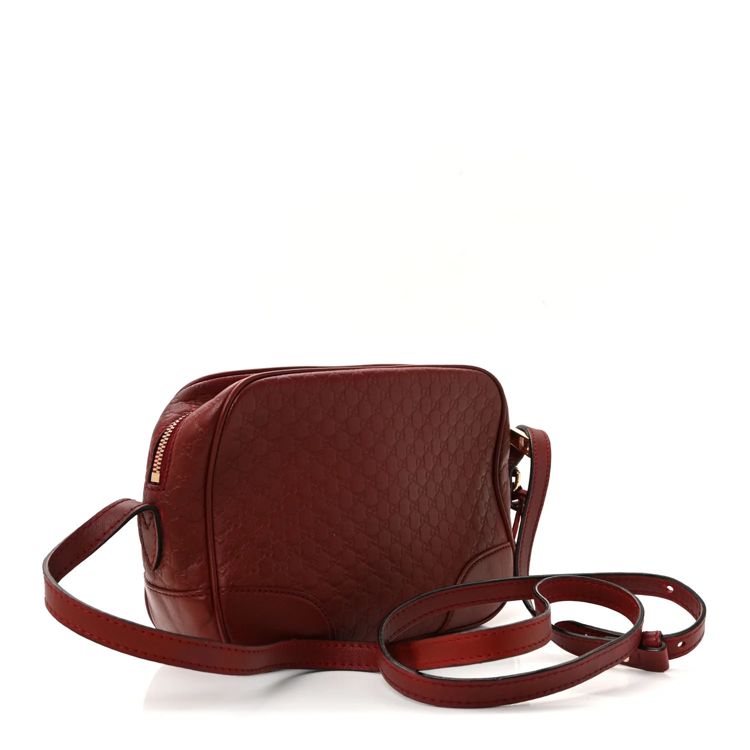 Microguccissima Mini Bree Messenger Bag Red - Image 3
