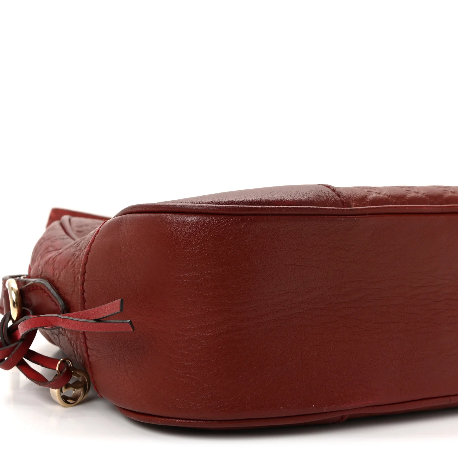 Microguccissima Mini Bree Messenger Bag Red - Image 9