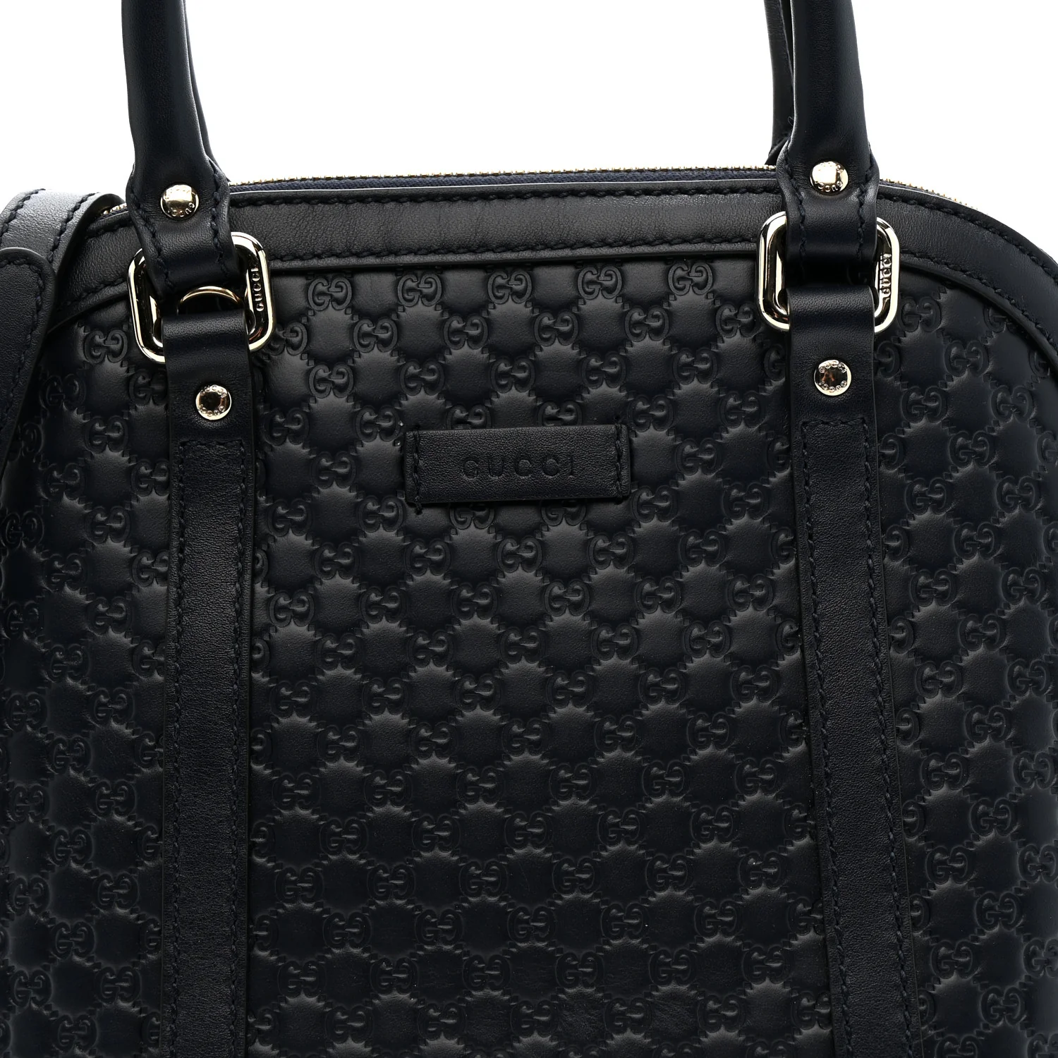 Microguccissima Mini Dome Bag Blue - Image 9