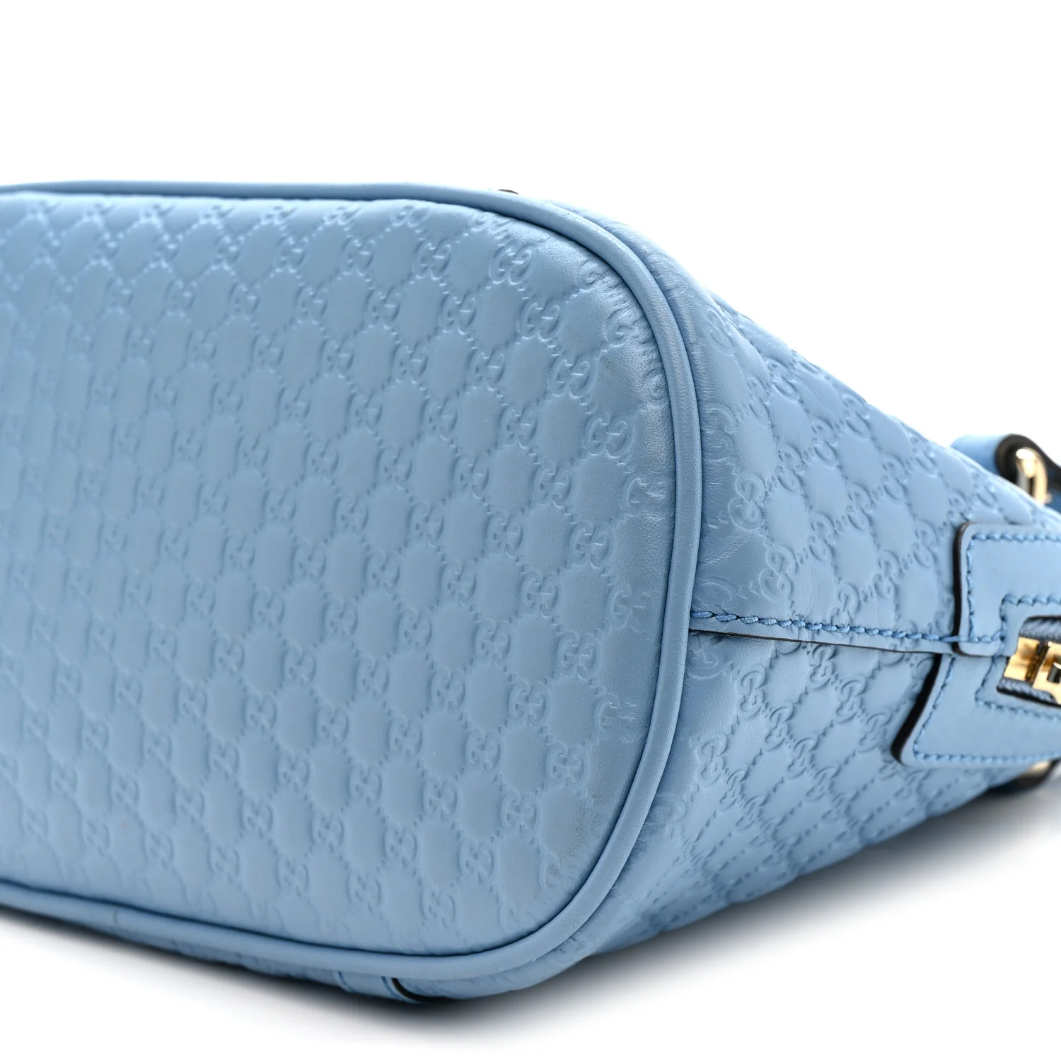 Microguccissima Mini Dome Bag Mineral Blue - Image 10
