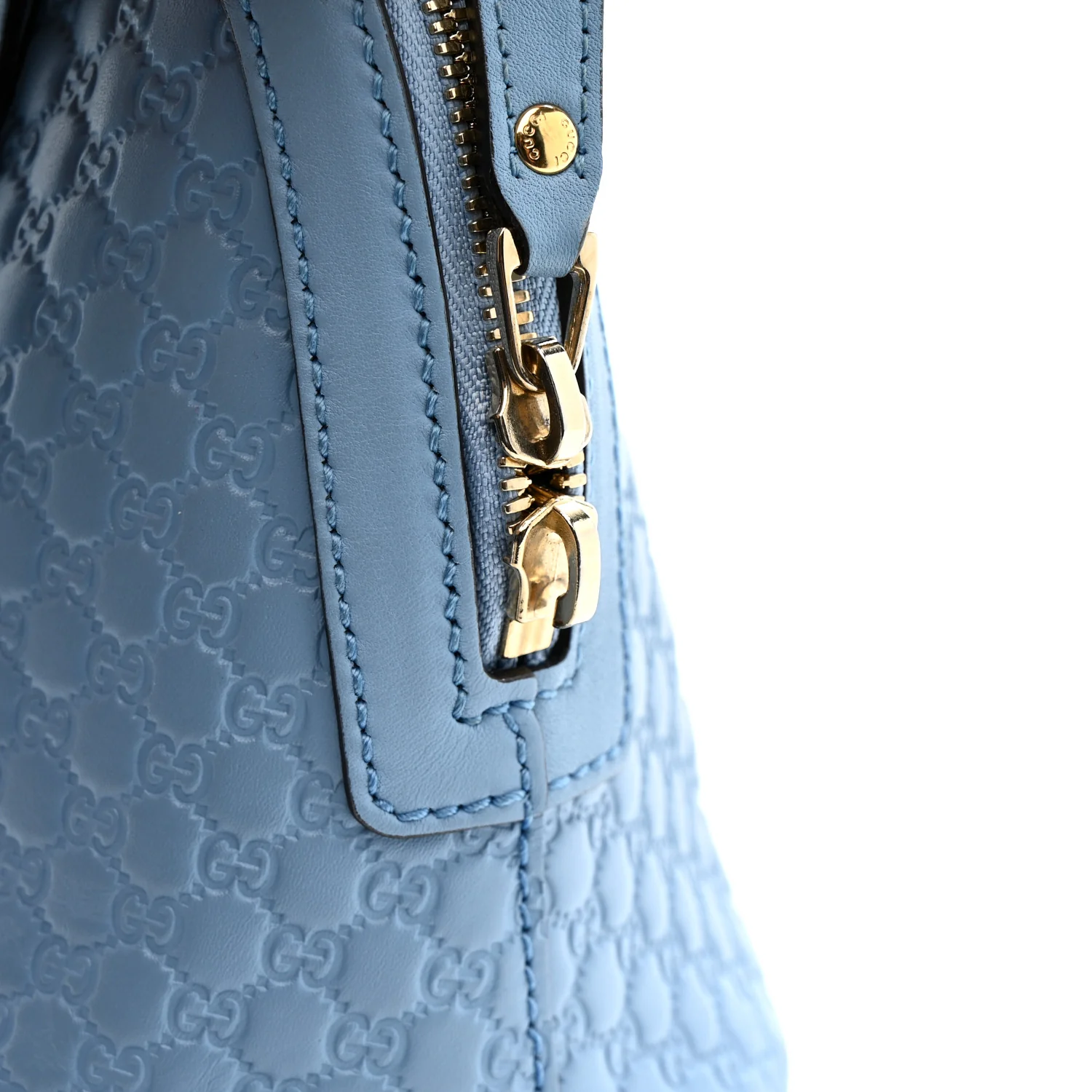 Microguccissima Mini Dome Bag Mineral Blue - Image 13
