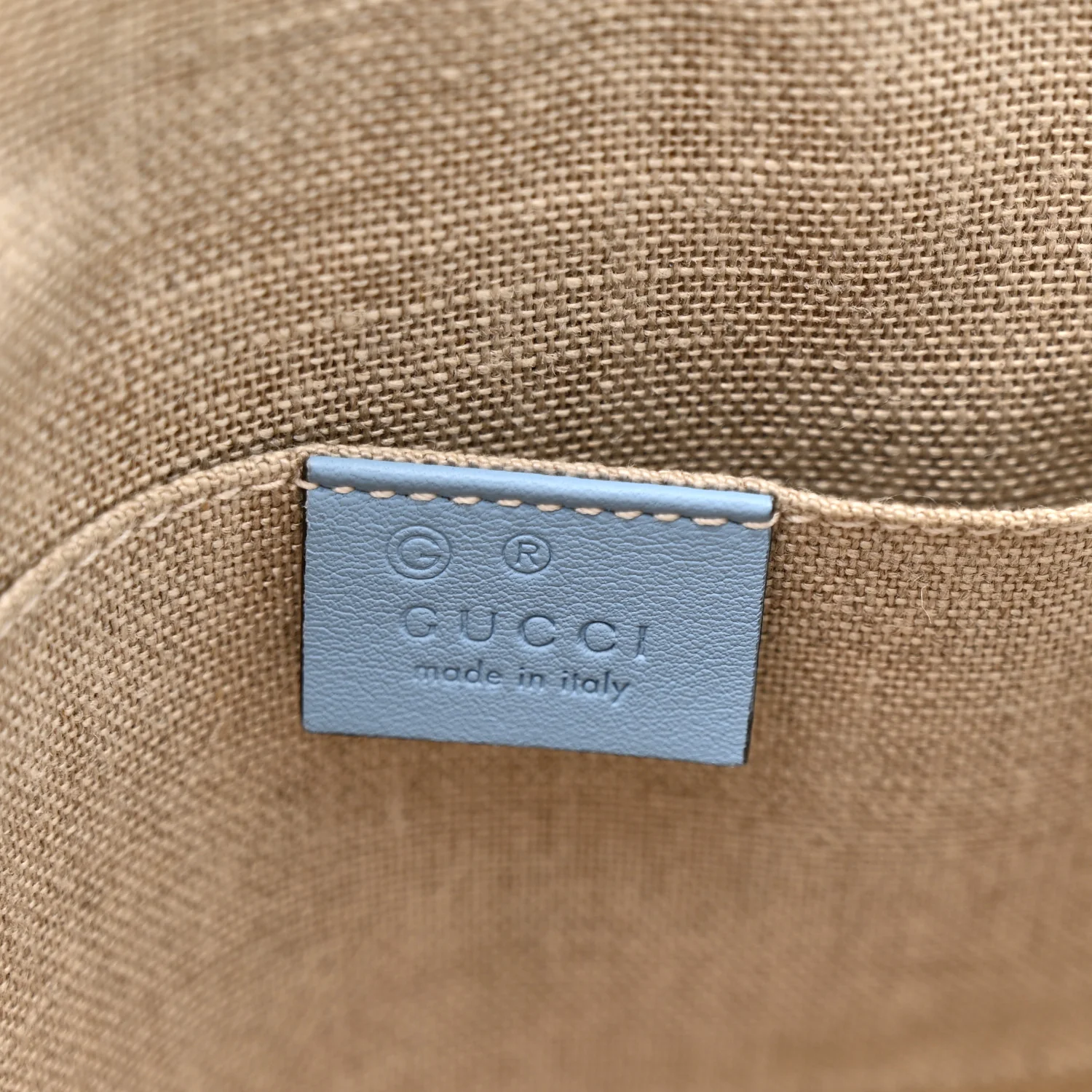 Microguccissima Mini Dome Bag Mineral Blue - Image 6