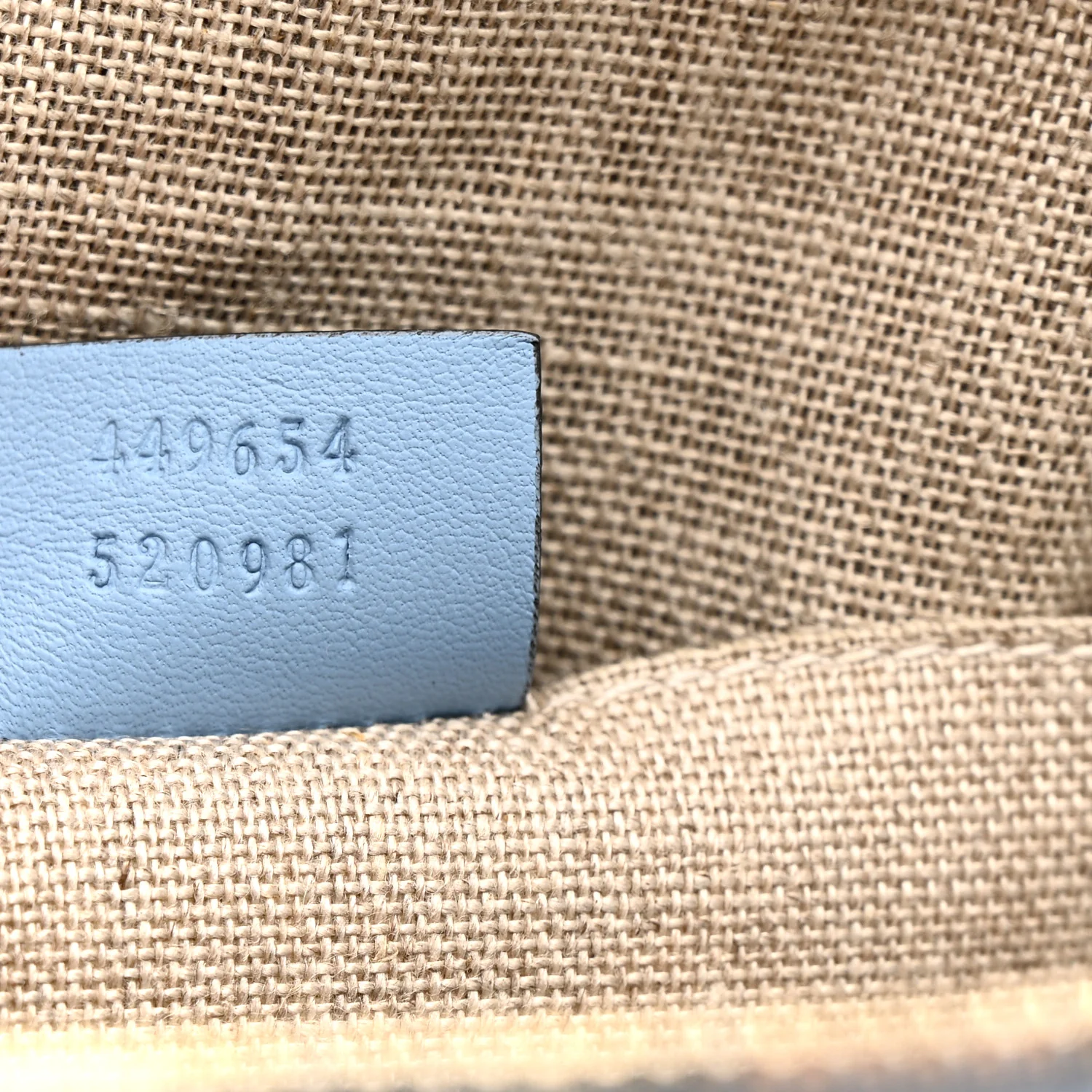 Microguccissima Mini Dome Bag Mineral Blue - Image 7