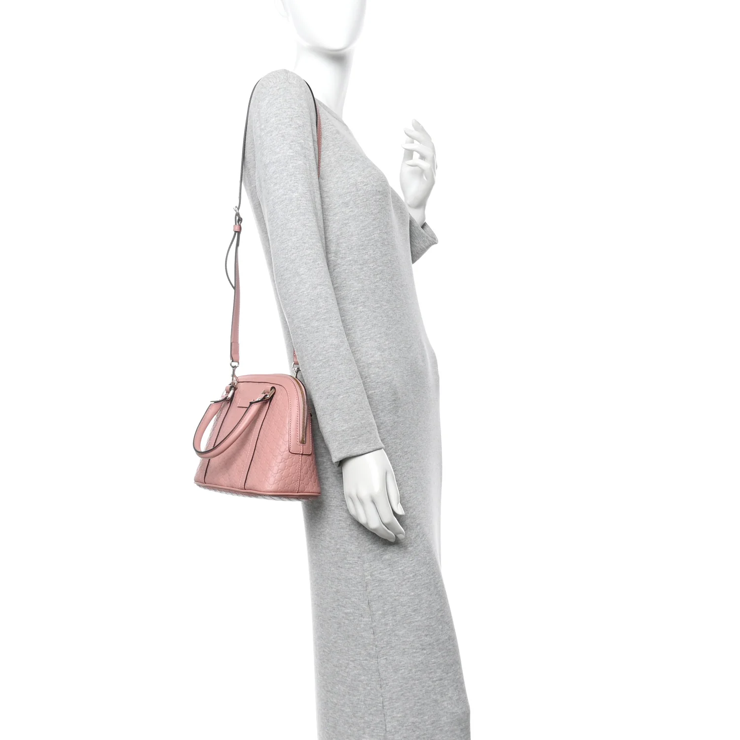 Microguccissima Mini Dome Bag Soft Pink - Image 2