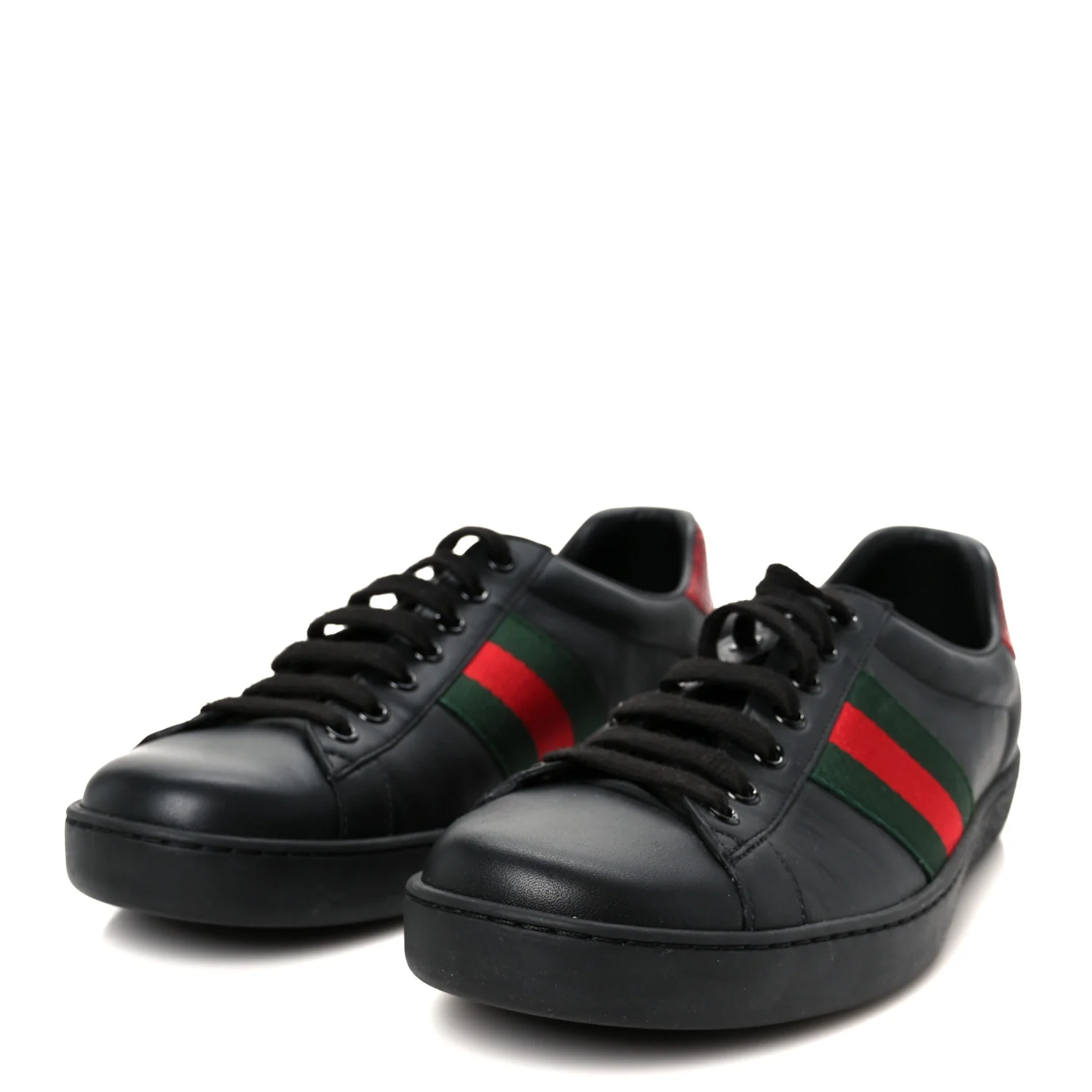 Miro Soft Calfskin Ayers Web Mens Ace Sneakers 7.5 Black Rosso - Image 4