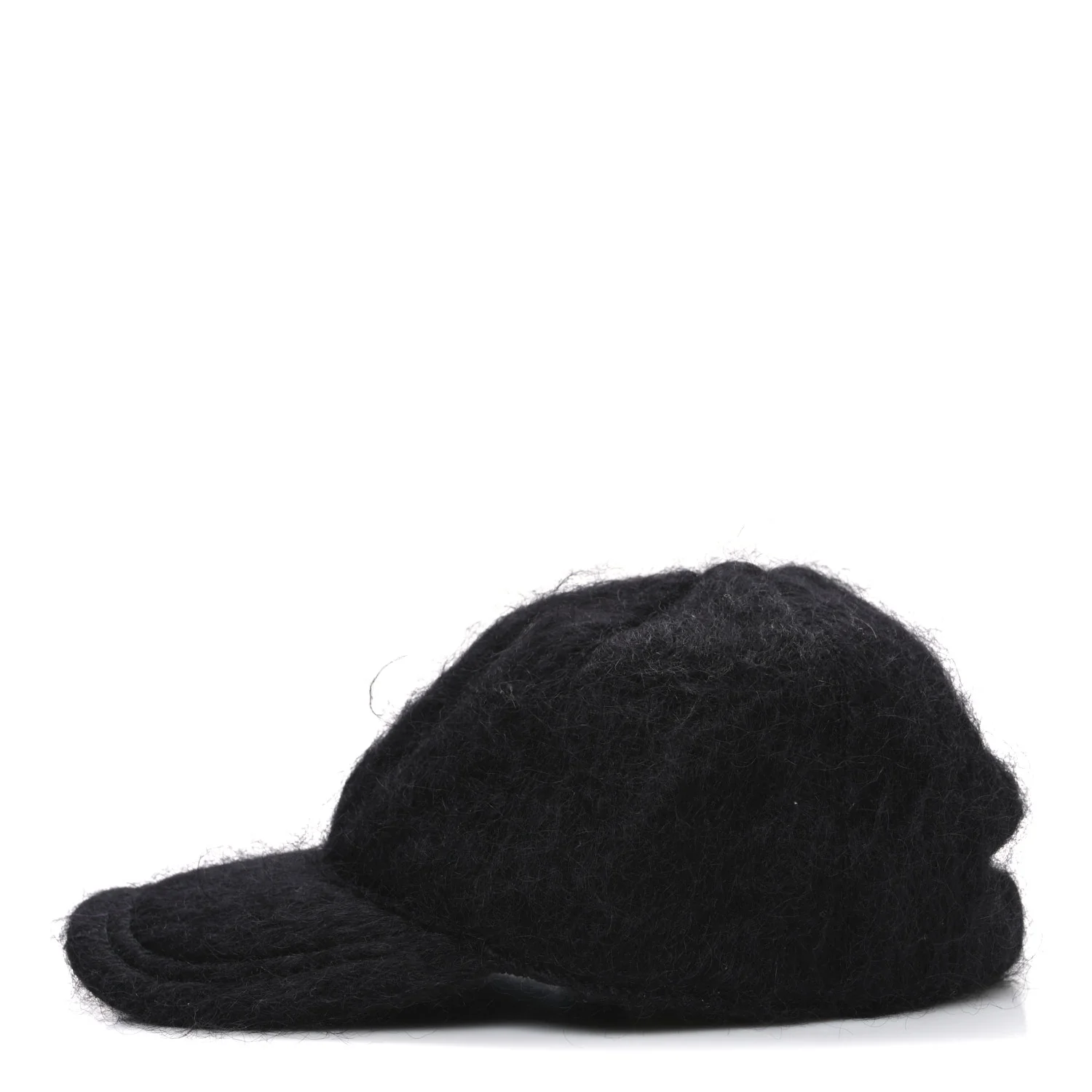 Mohair GG Lauren Baseball Hat L Black - Image 4