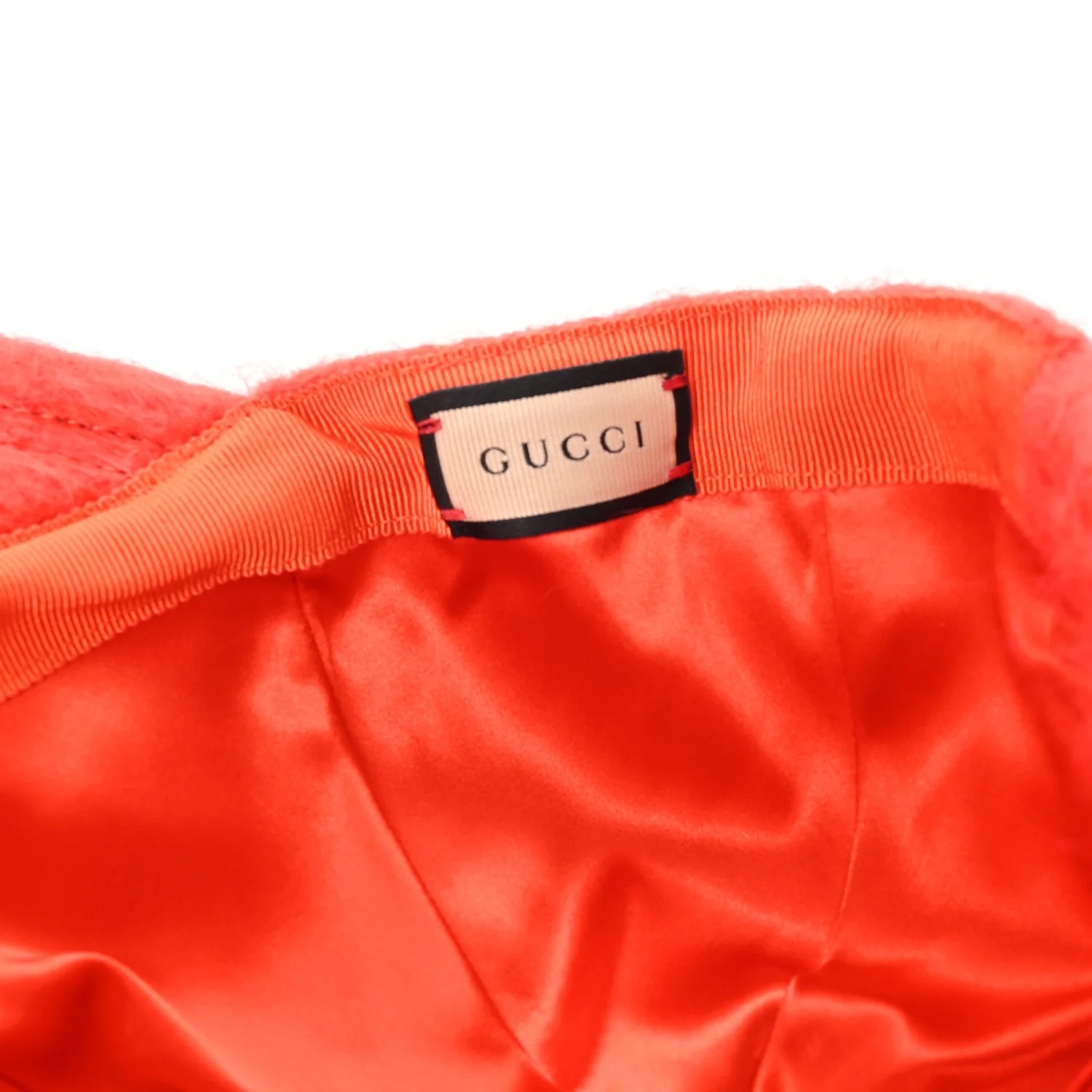 Mohair GG Lauren Baseball Hat L Orange - Image 8