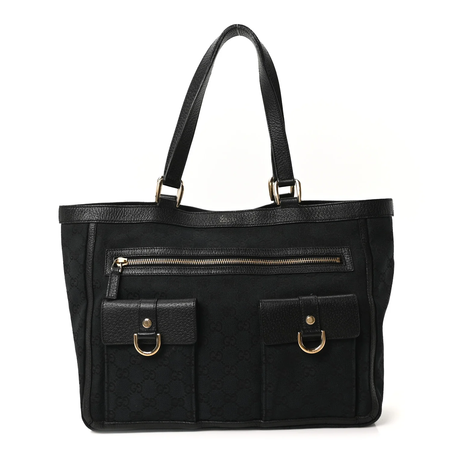 Monogram Abbey D Ring Tote Black