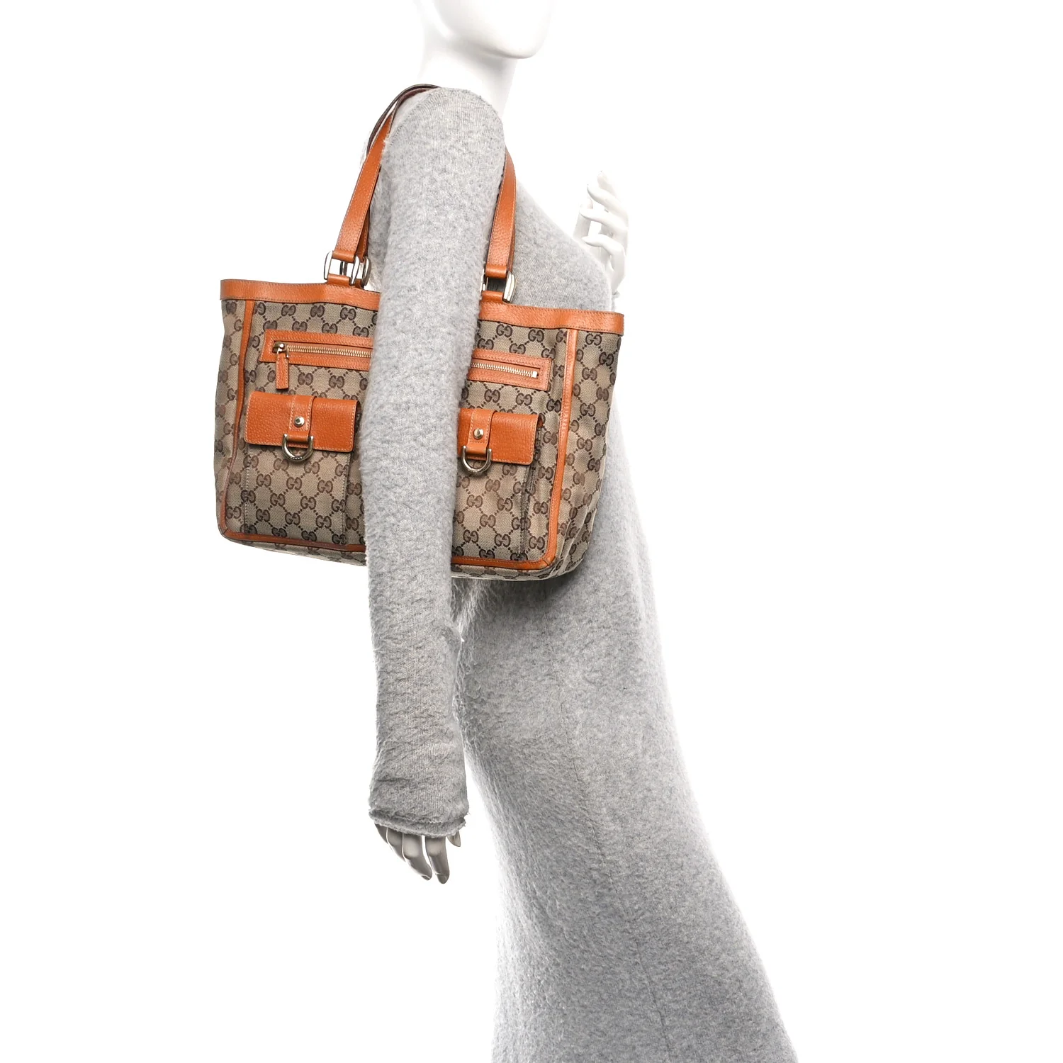 Monogram Abbey D Ring Tote Tan - Image 2