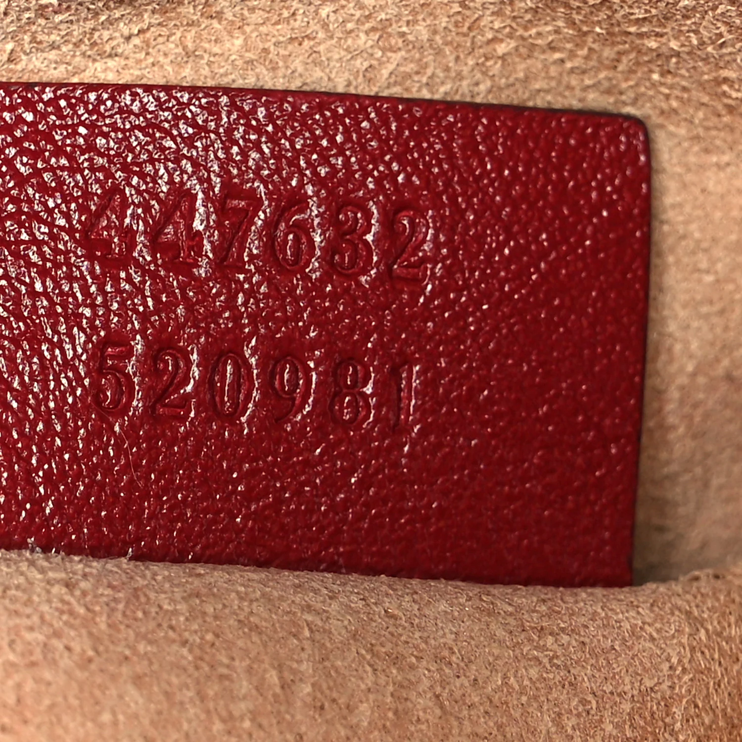 Monogram Azalea Calfskin Matelasse Diagonal Small GG Marmont Chain Shoulder Bag Beige Ebony New Cherry Red - Image 7