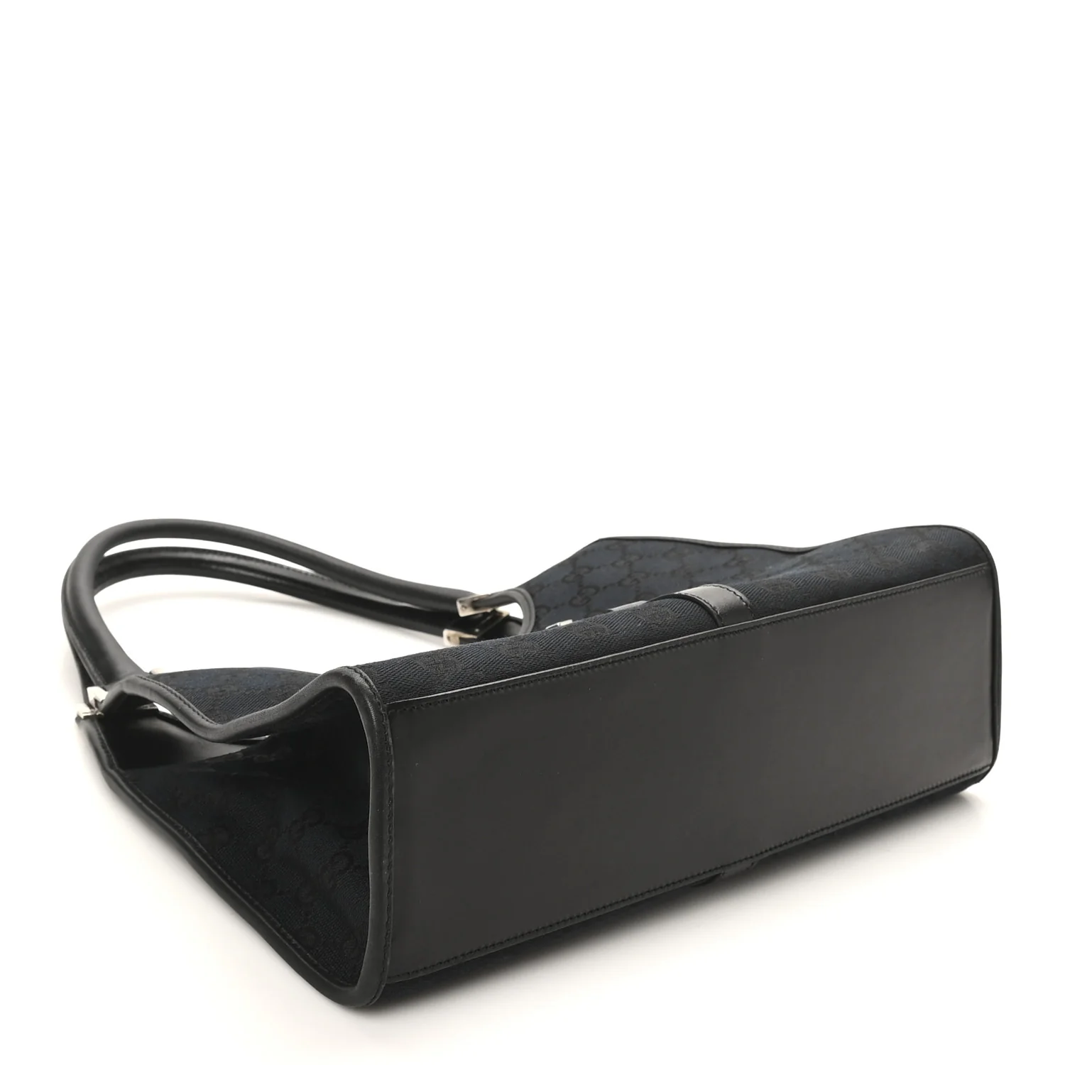 Monogram Bardot Shoulder Bag Black - Image 4