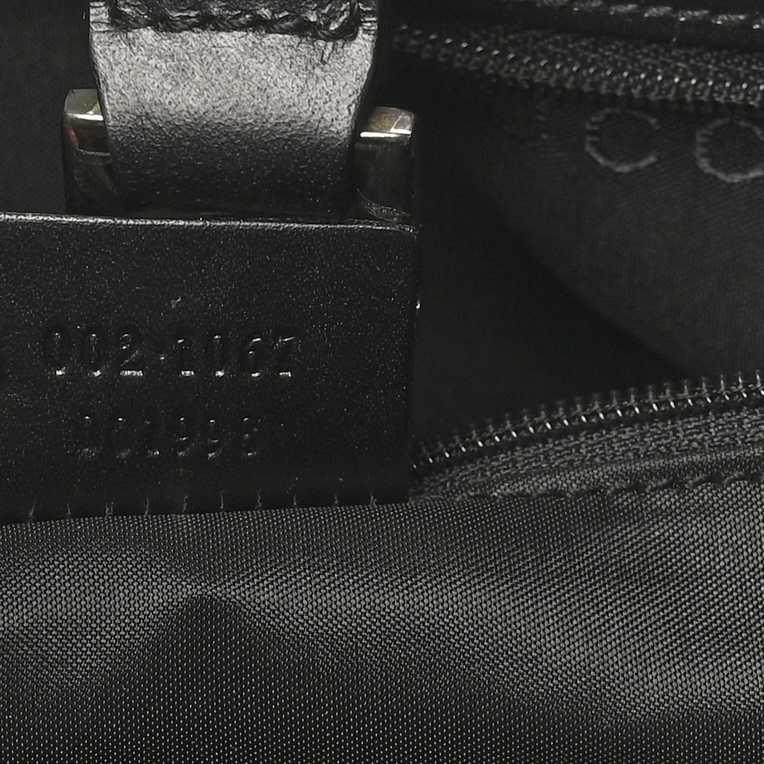 Monogram Bardot Shoulder Bag Black - Image 7