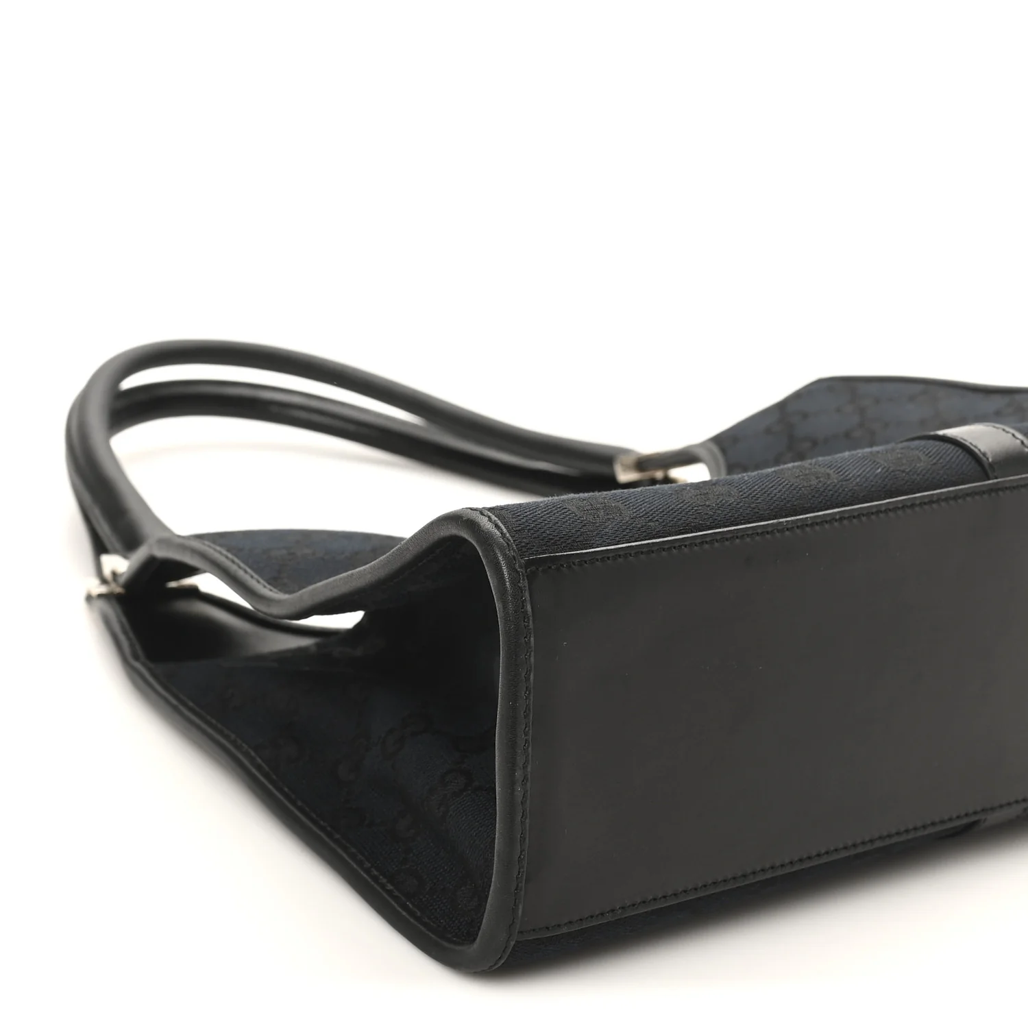Monogram Bardot Shoulder Bag Black - Image 9