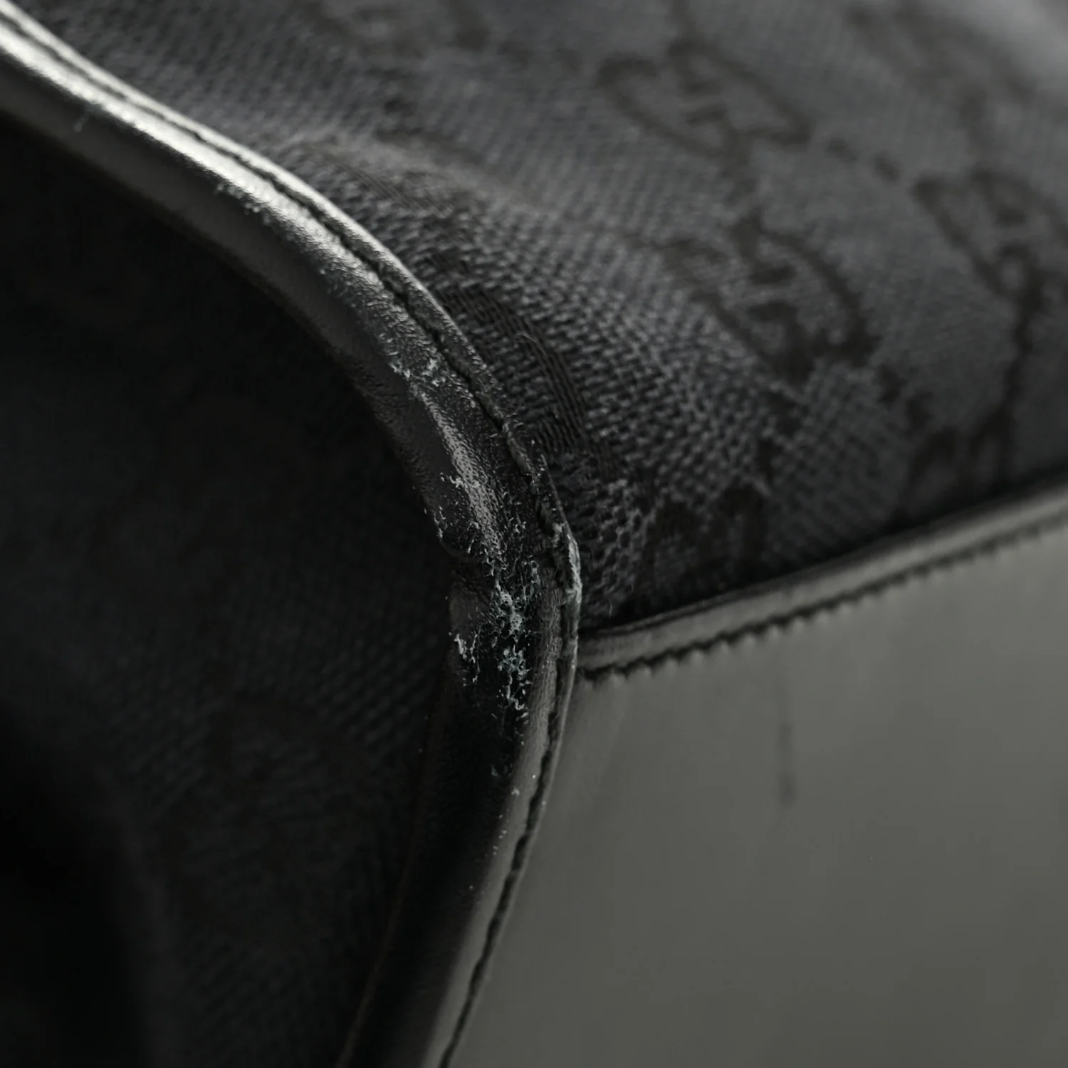 Monogram Bardot Shoulder Bag Black - Image 12