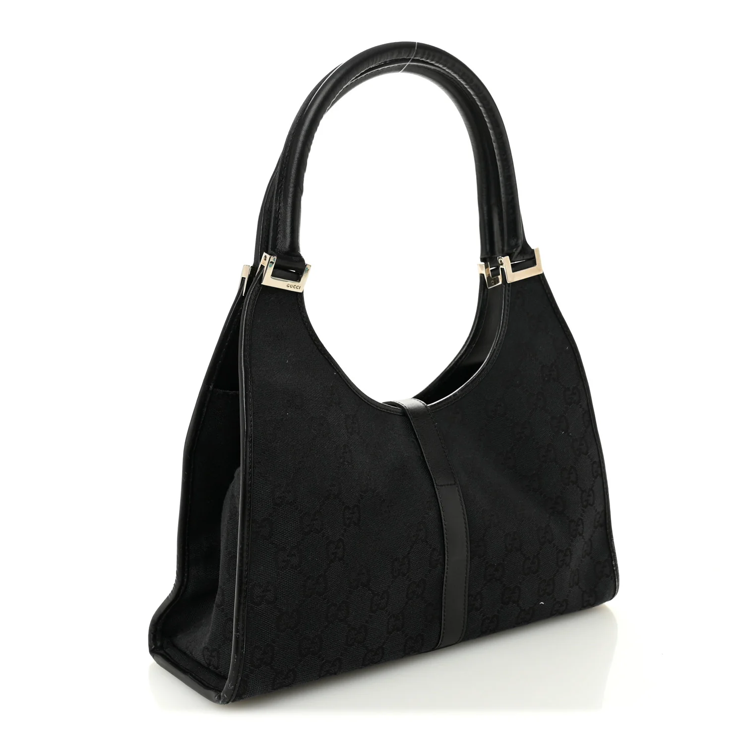 Monogram Bardot Shoulder Bag Black - Image 3