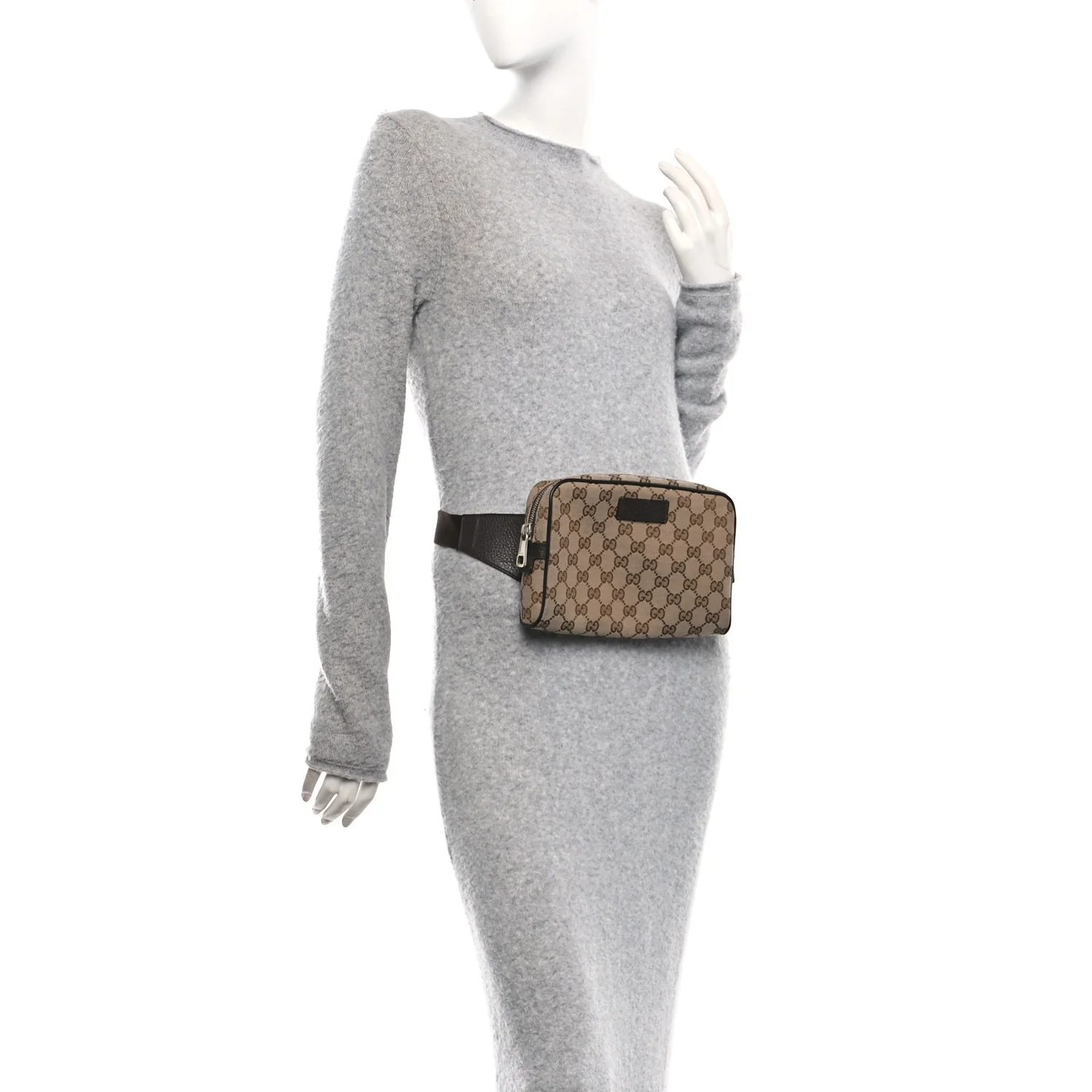 Monogram Belt Bag Dark Brown - Image 2