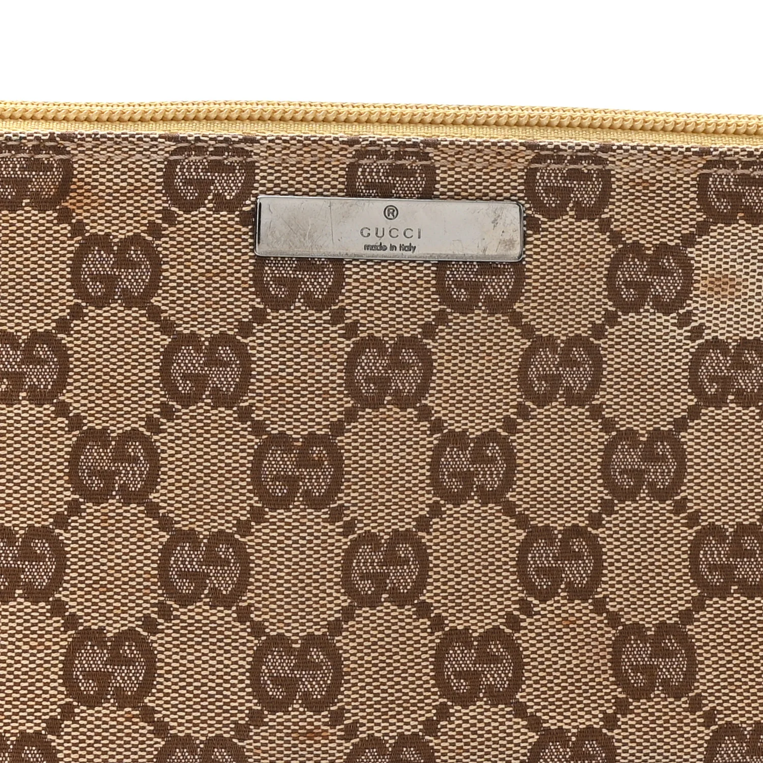 Monogram Boat Pochette Yellow - Image 8