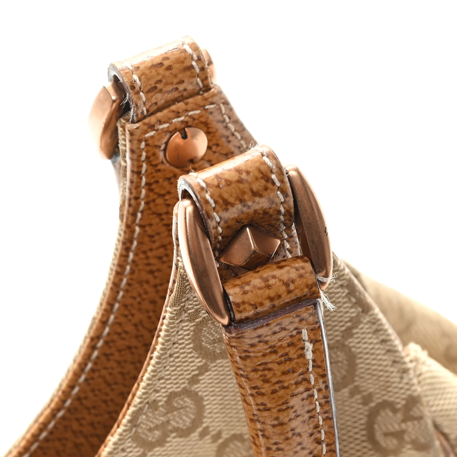 Monogram Calfskin Bardot Shoulder Bag - Image 11