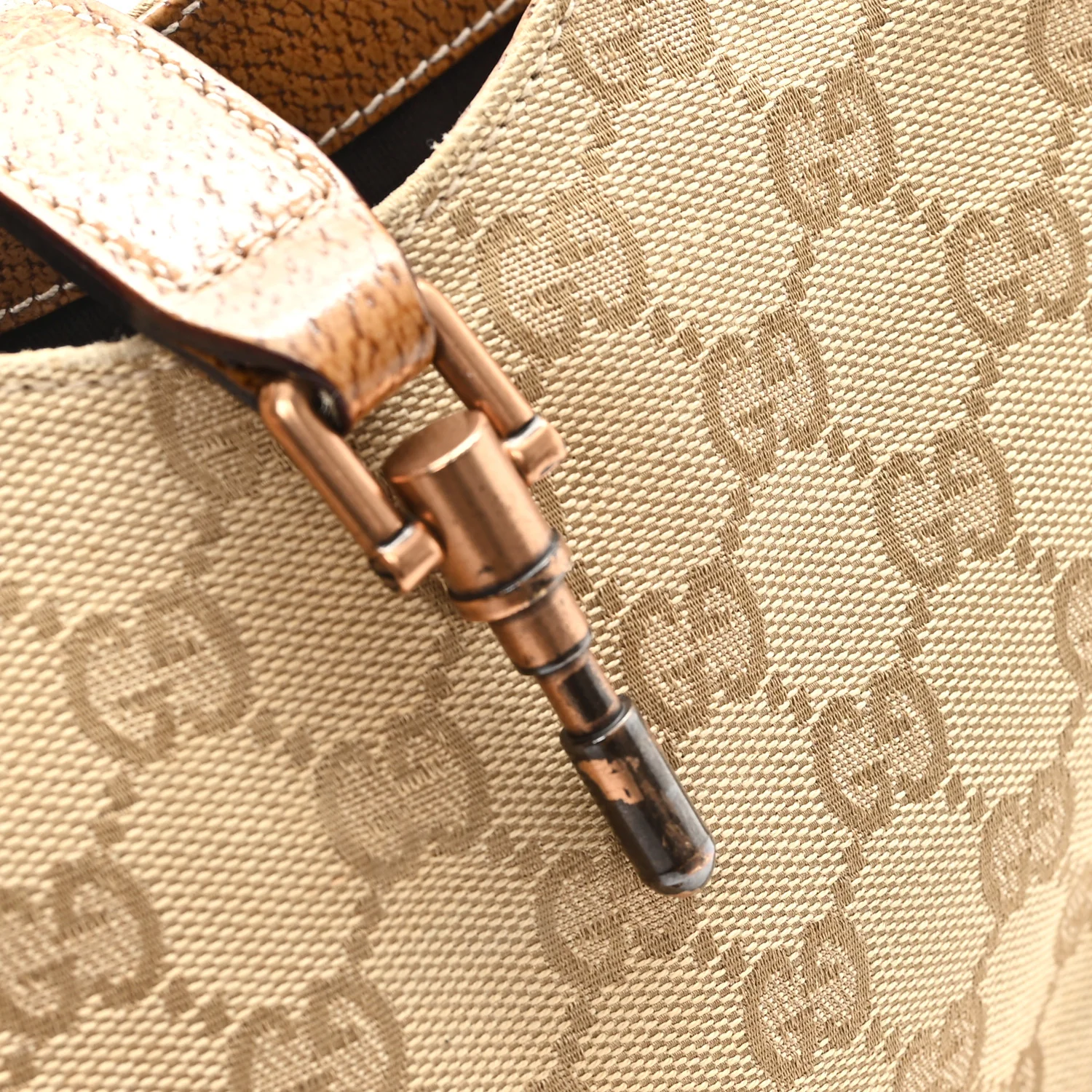 Monogram Calfskin Bardot Shoulder Bag - Image 13