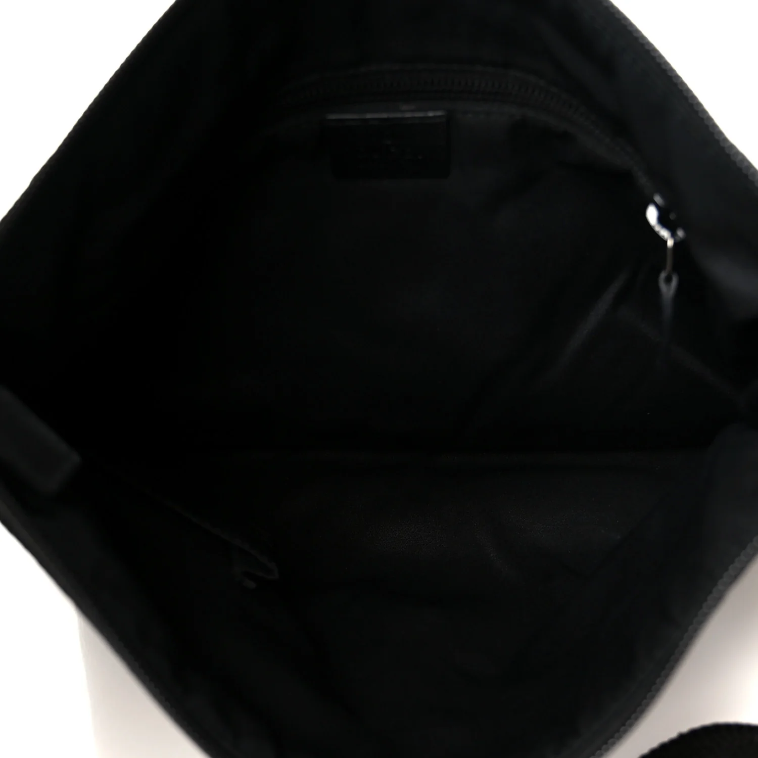 Monogram Calfskin Perforated Medium Flat Messenger Bag Black - Image 5