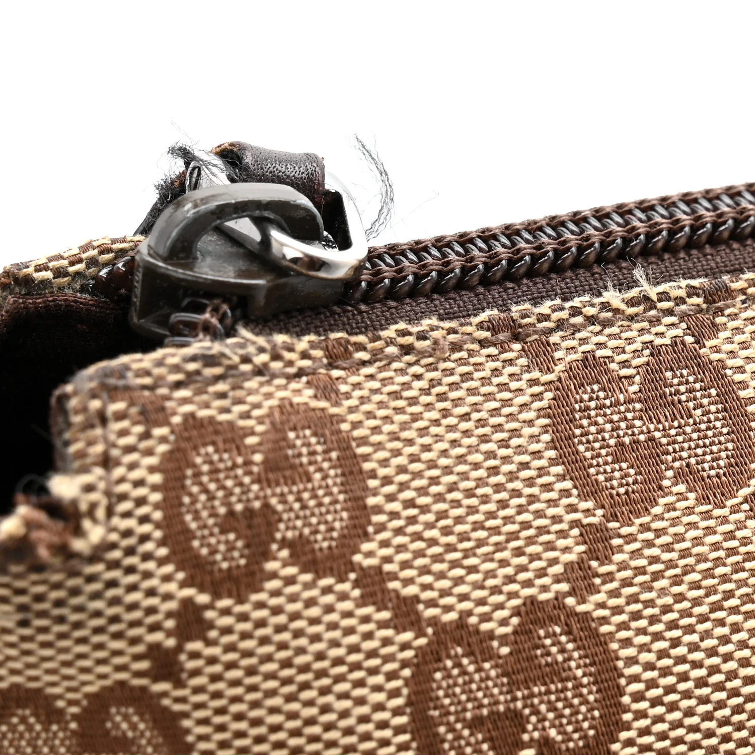 Monogram Calfskin Perforated Medium Flat Messenger Bag Dark Brown - Image 11