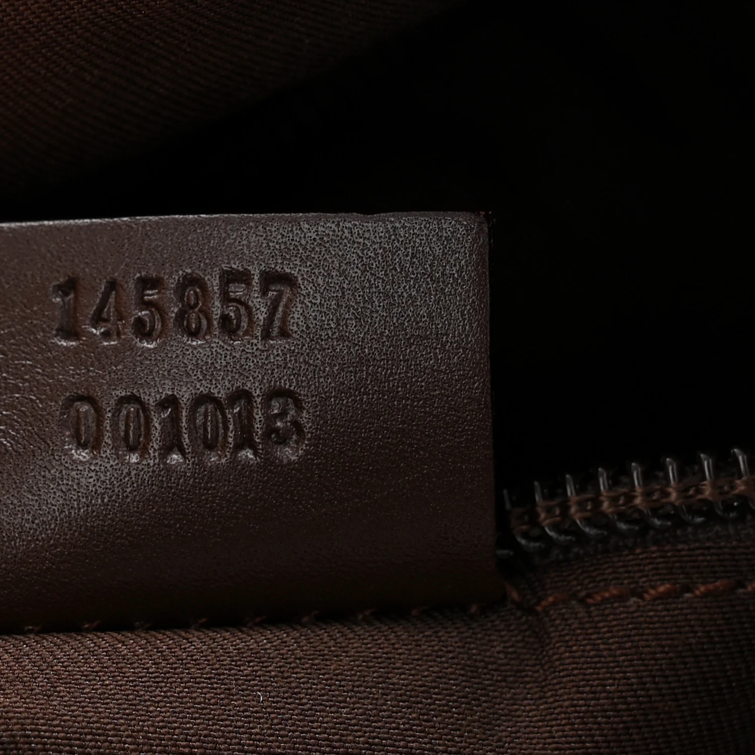 Monogram Calfskin Perforated Medium Flat Messenger Bag Dark Brown - Image 7