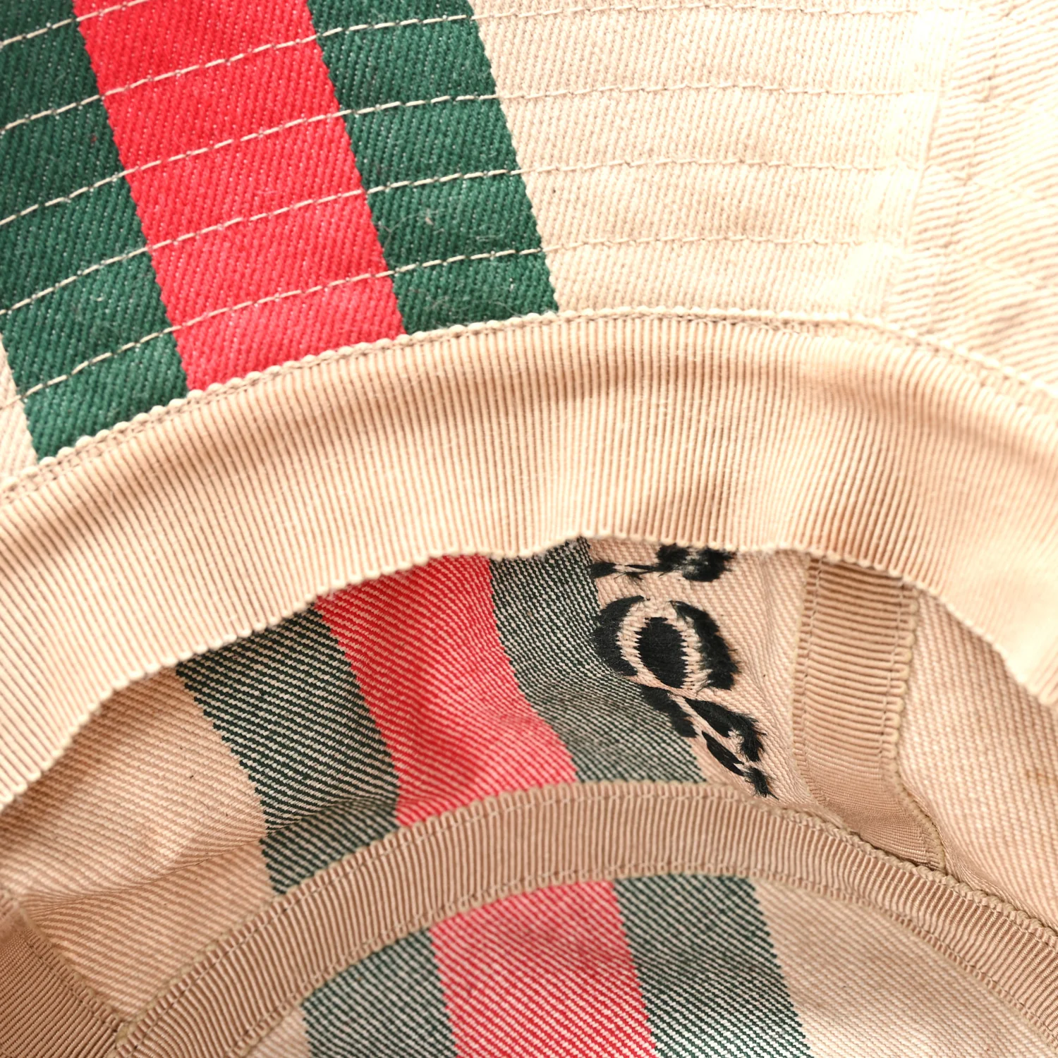 Monogram Canvas Web Bucket Hat XL Beige - Image 10