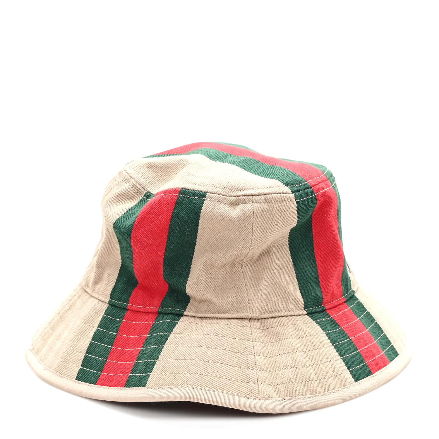 Monogram Canvas Web Bucket Hat XL Beige - Image 6