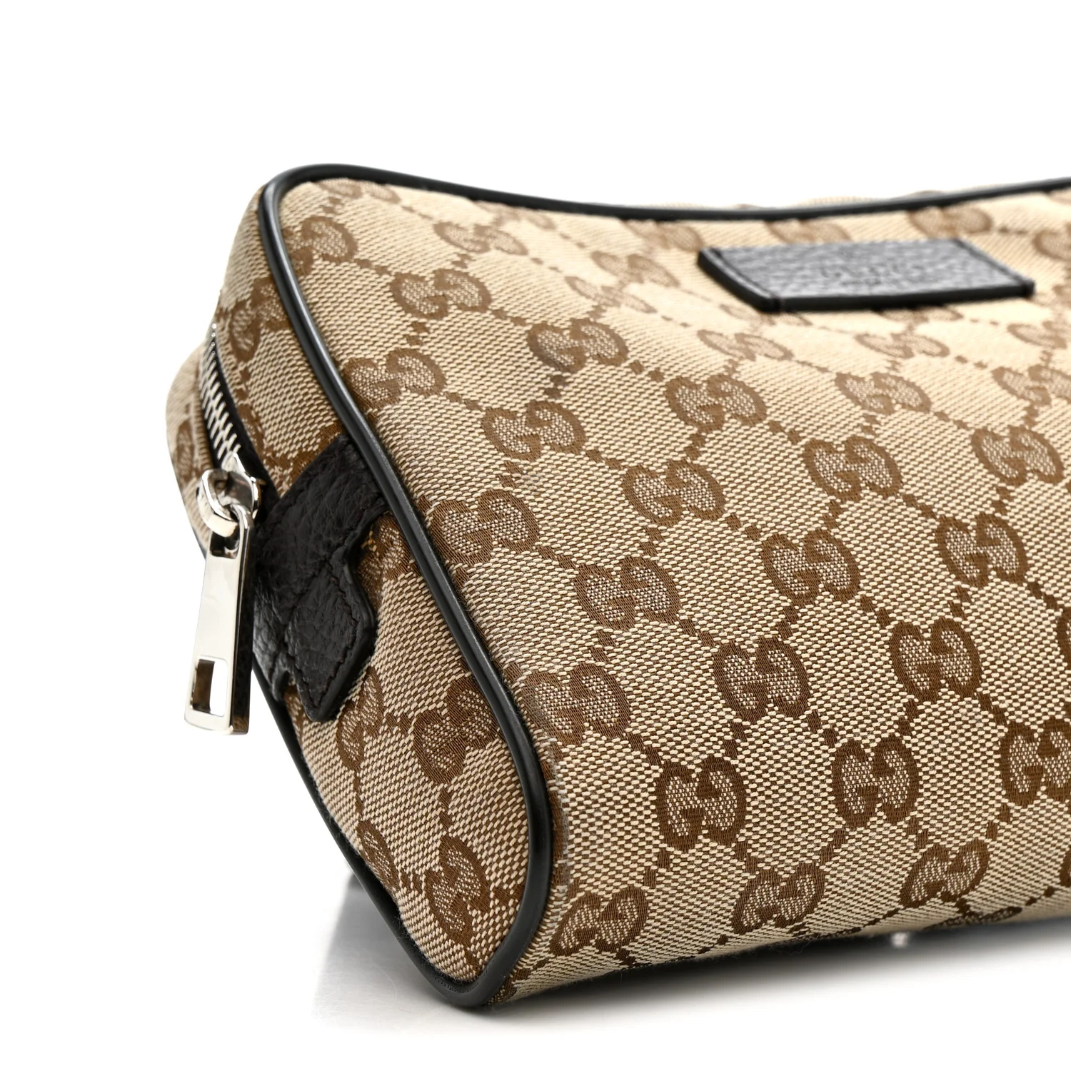 Monogram Dollar Calfskin Belt Bag Beige Ebony Testa di Moro Marrone Scuro - Image 10