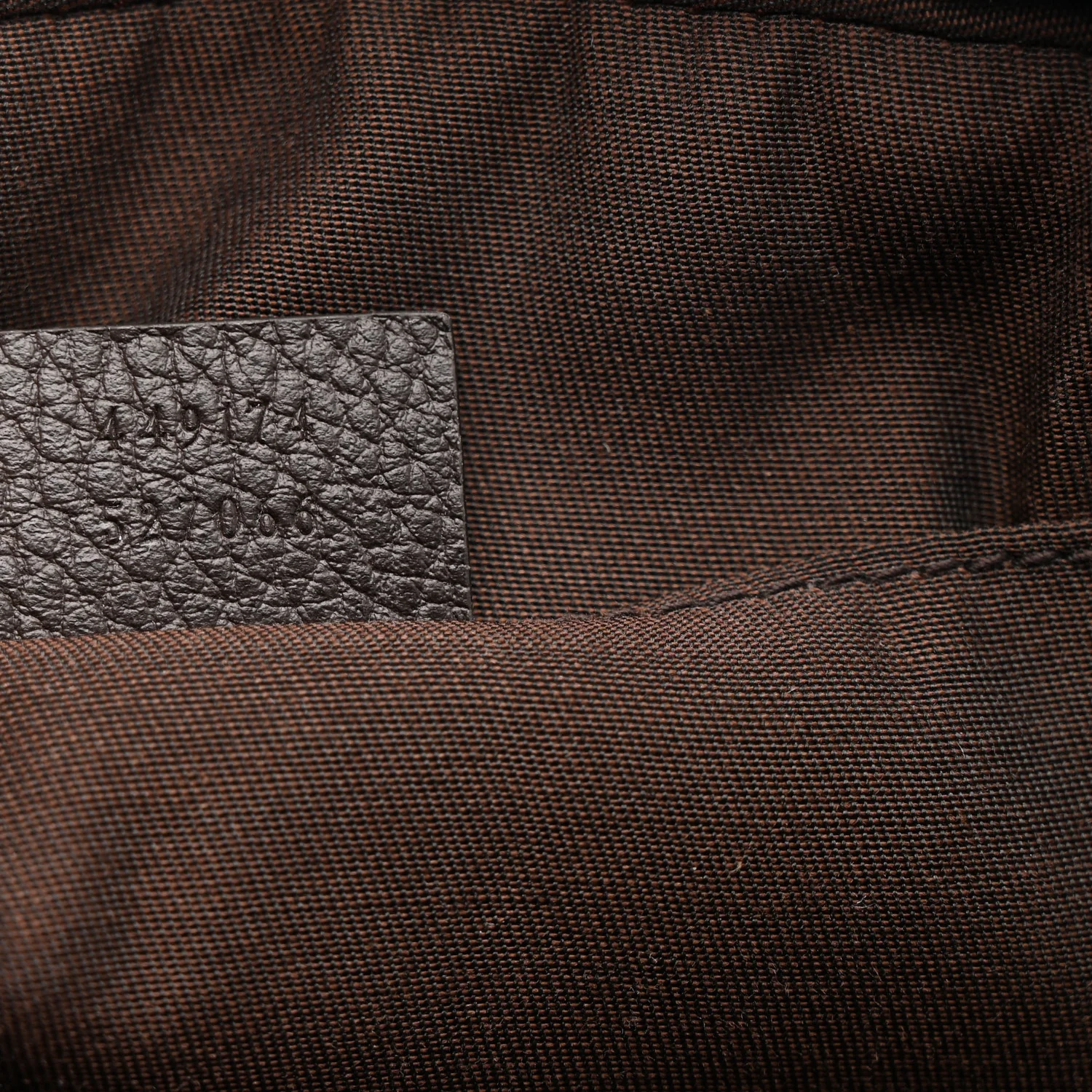 Monogram Dollar Calfskin Belt Bag Beige Ebony Testa di Moro Marrone Scuro - Image 7