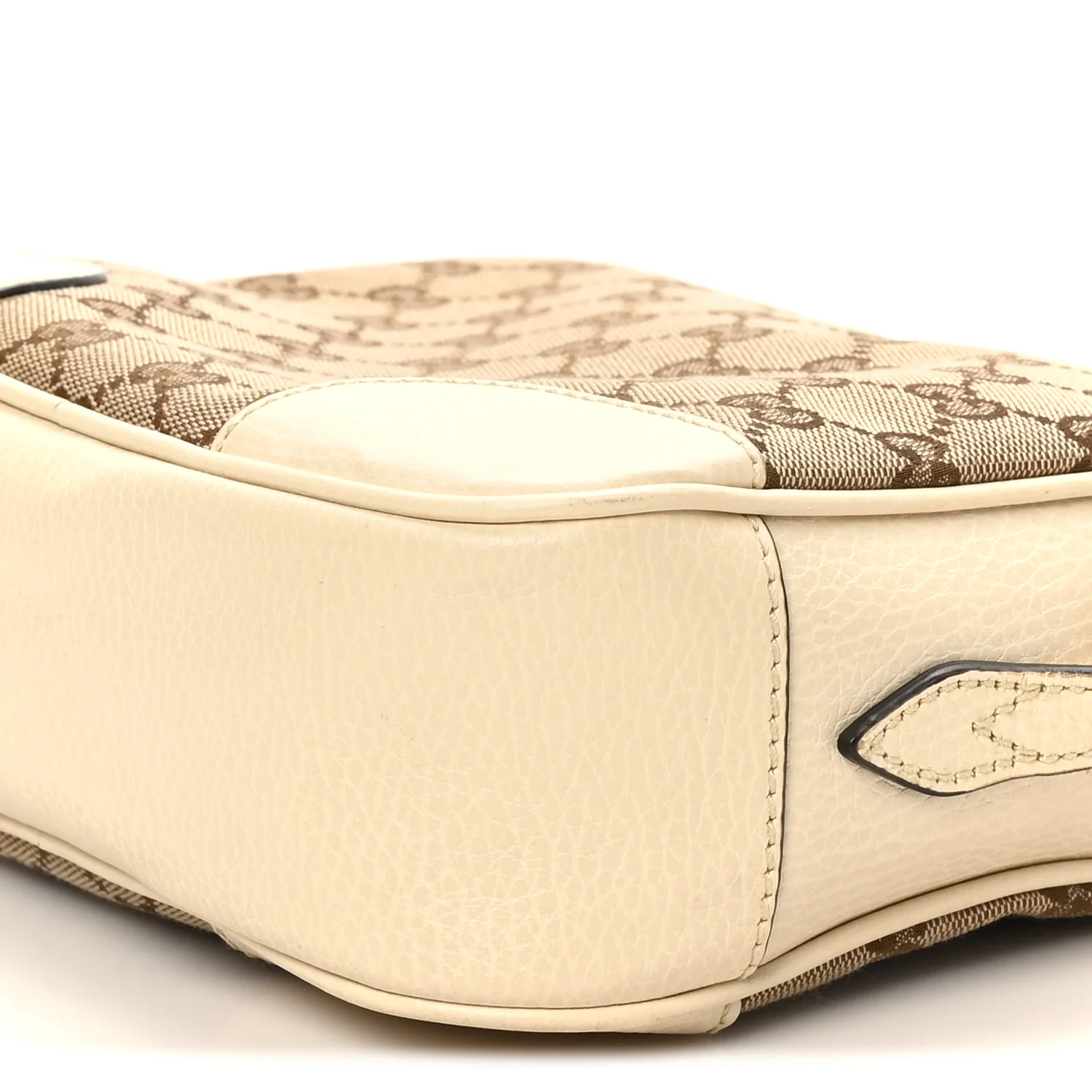 Monogram Dollar Calfskin Mini Bree Messenger Bag Beige Ebony Avoire - Image 10