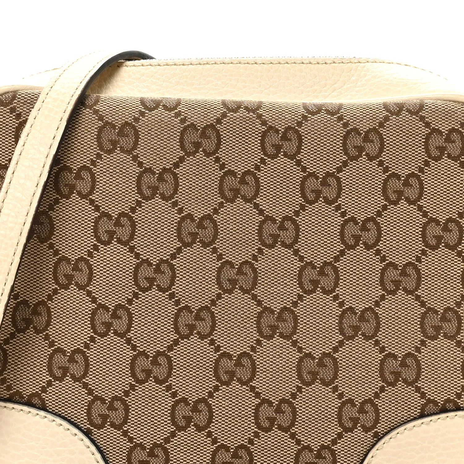 Monogram Dollar Calfskin Mini Bree Messenger Bag Beige Ebony Avoire - Image 8