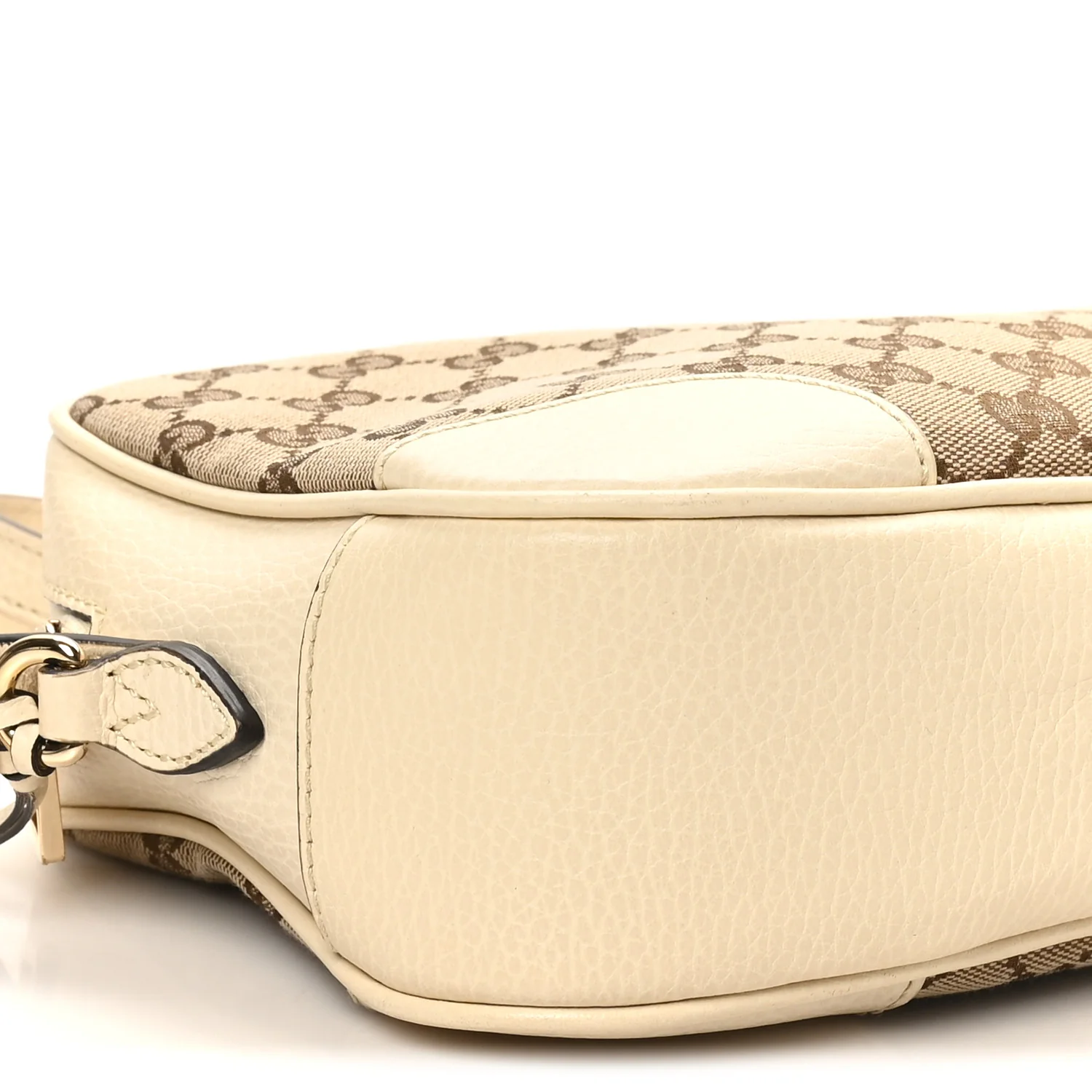 Monogram Dollar Calfskin Mini Bree Messenger Bag Beige Ebony Avoire - Image 9