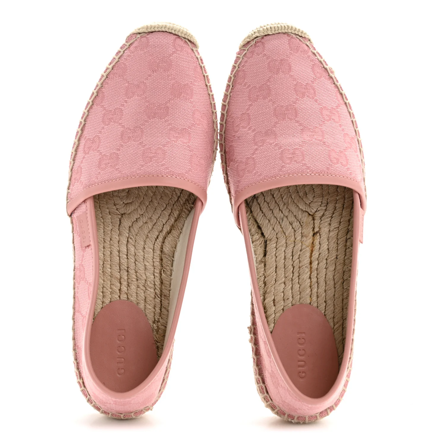 Monogram Espadrilles 37.5 Soft Pink - Image 4