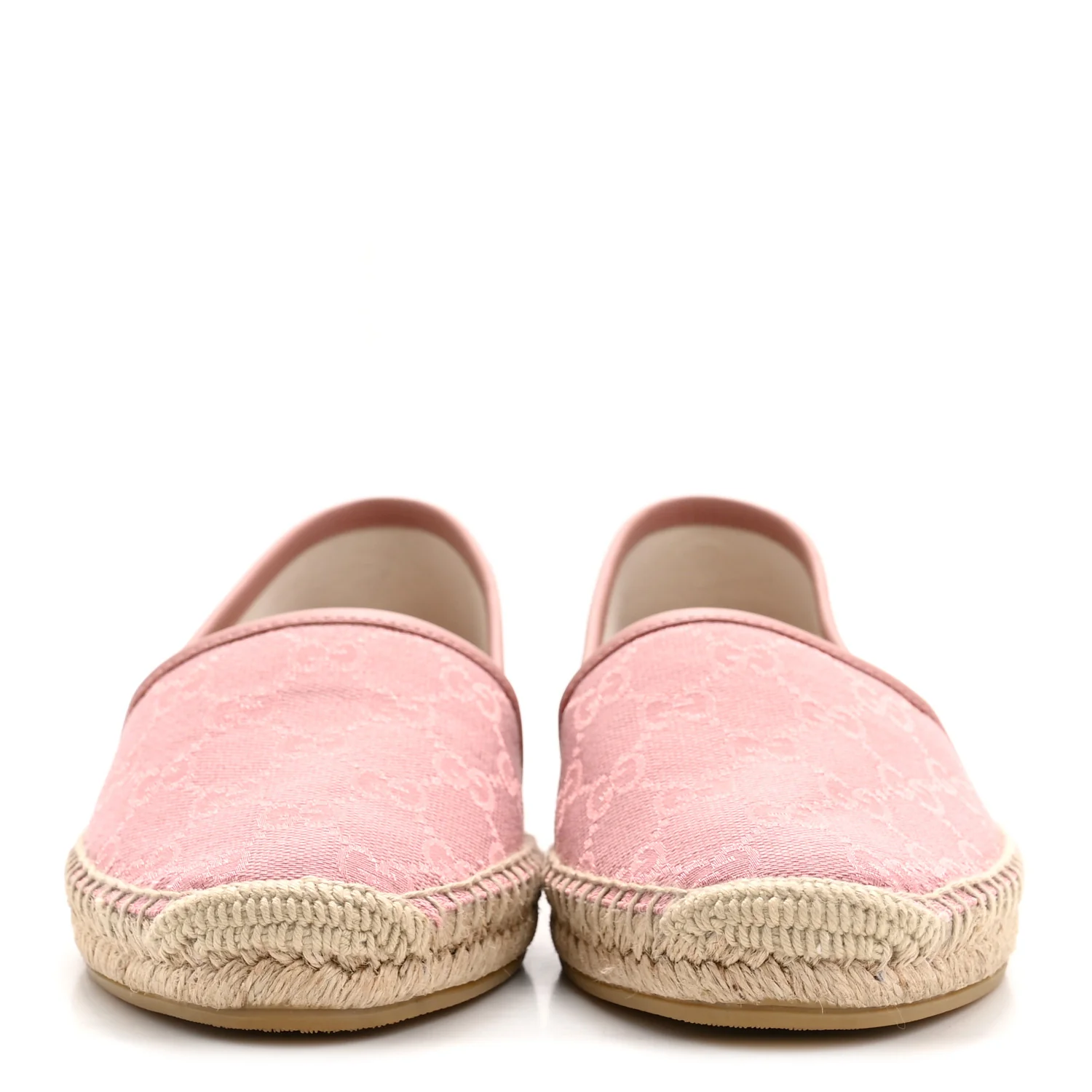 Monogram Espadrilles 37.5 Soft Pink - Image 5