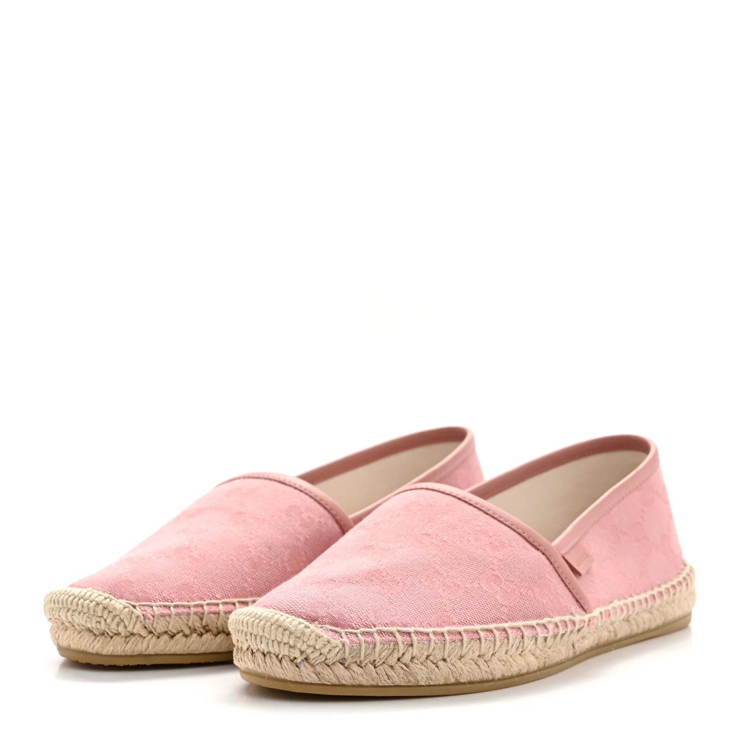 Monogram Espadrilles 37.5 Soft Pink - Image 7