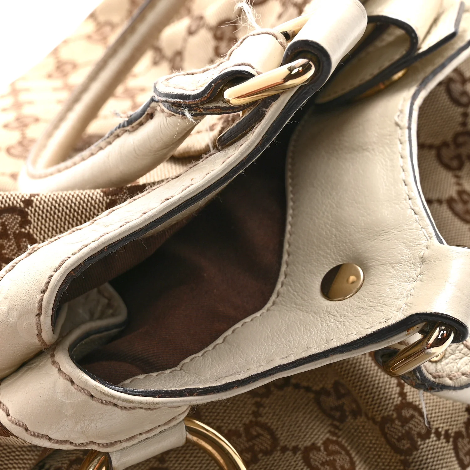 Monogram Guccissima Medium Sukey Tote Off White - Image 16