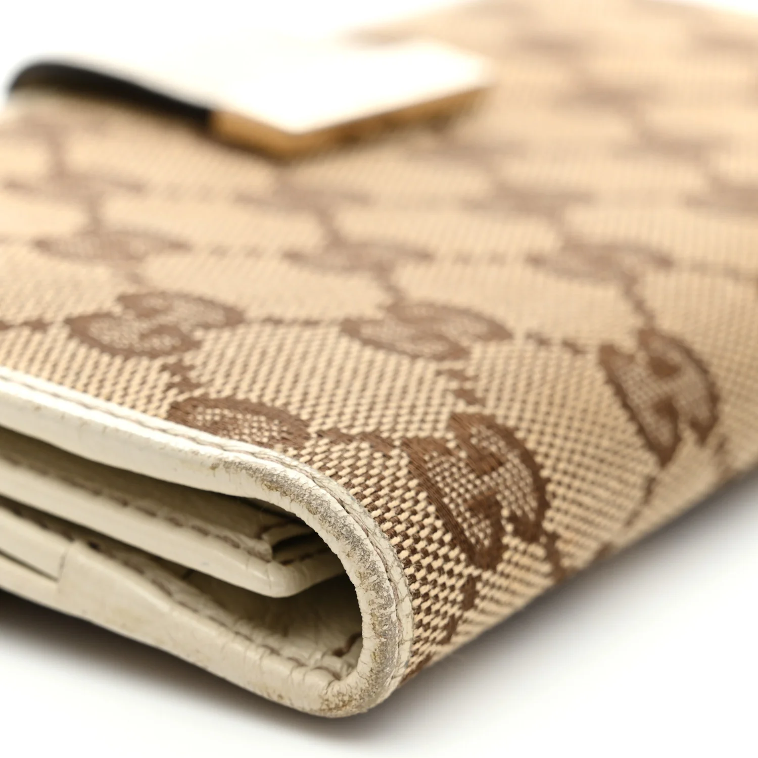 Monogram Icon Bar Continental Flap Wallet Off White - Image 8