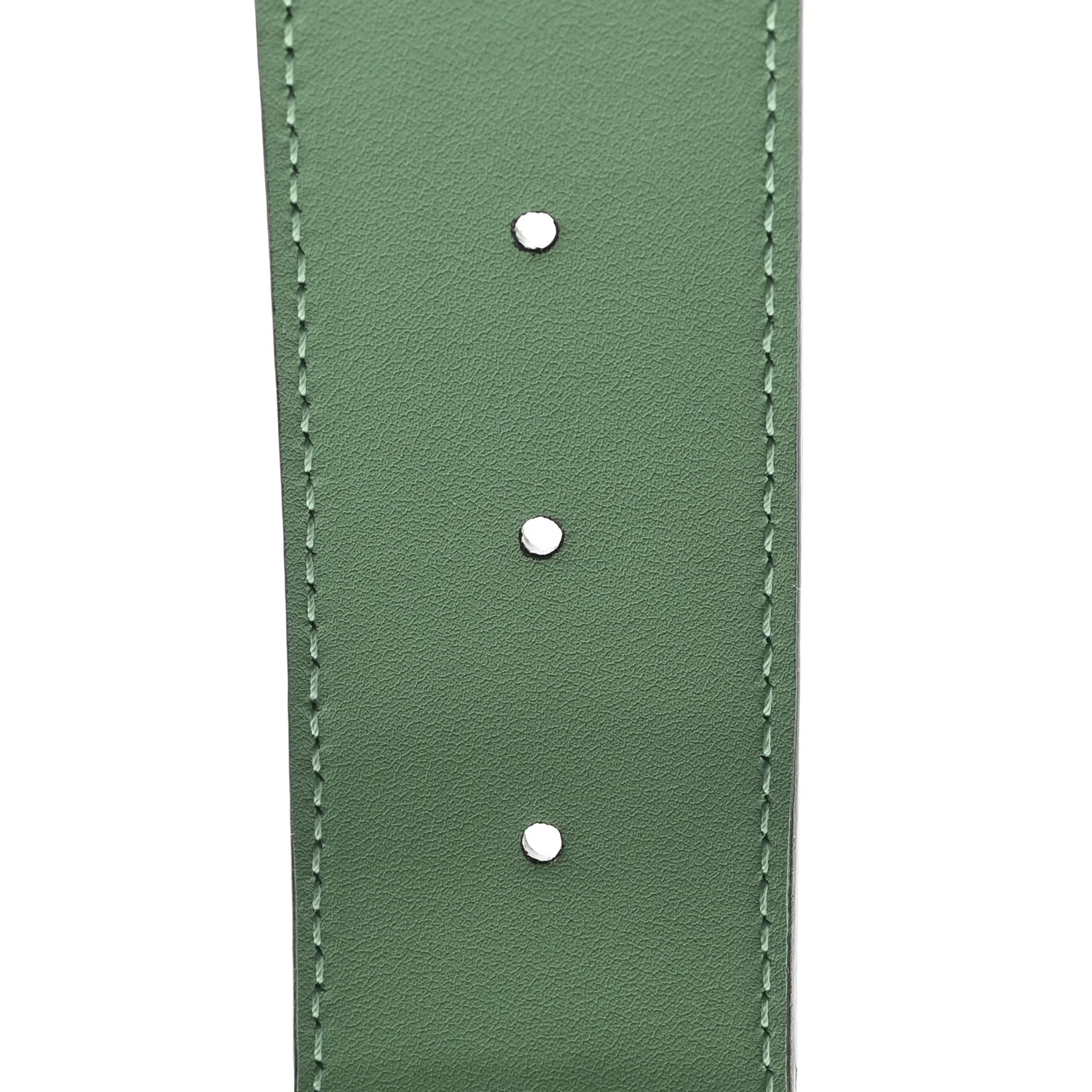Monogram Jumbo GG Textured Dollar Calfskin Double G 40mm Belt 90 36 Mint Green - Image 4