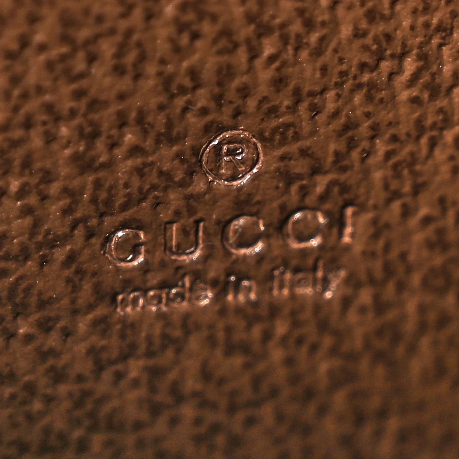 Monogram Jumbo GG Textured Dollar Calfskin Mini Dionysus Chain Wallet Camel Ebony New Acero - Image 6