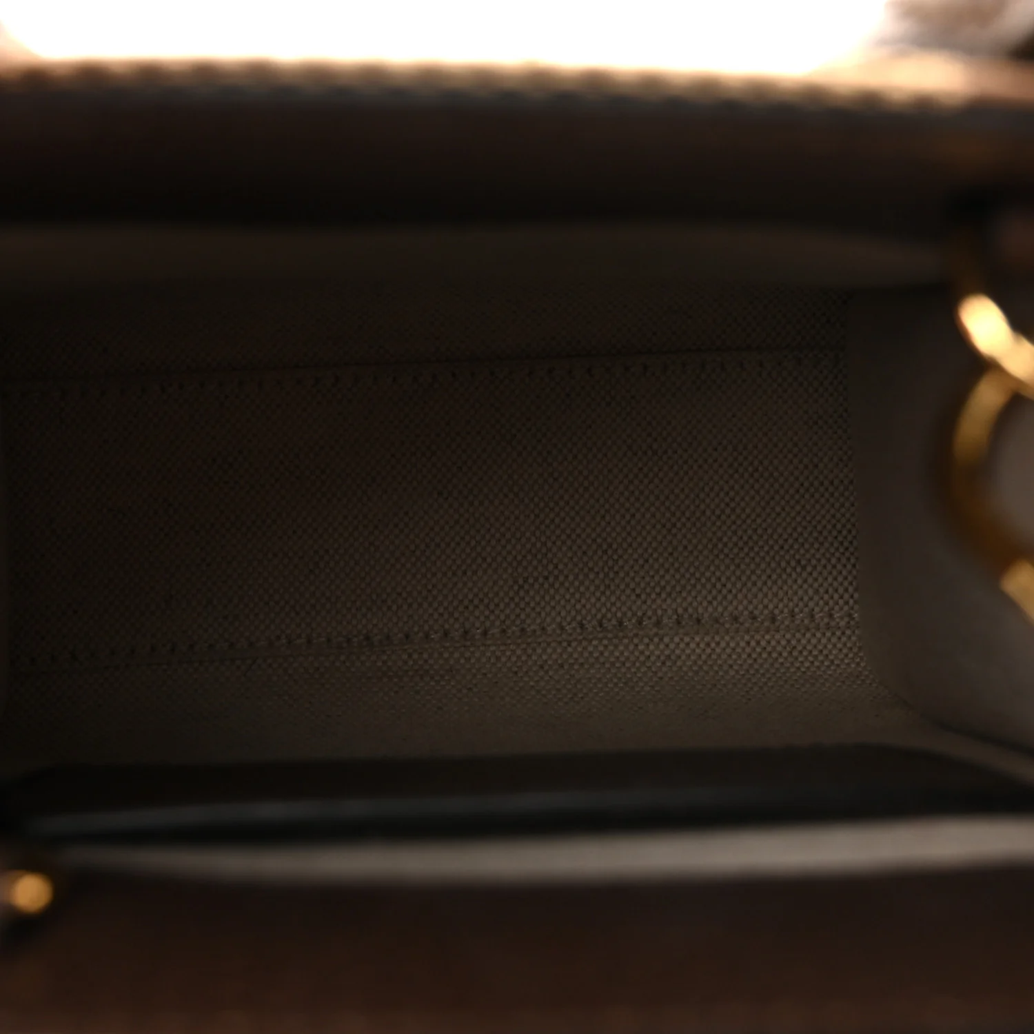 Monogram Jumbo GG Textured Dollar Calfskin Web Mini Vertical Tote Camel Ebony New Acero - Image 5