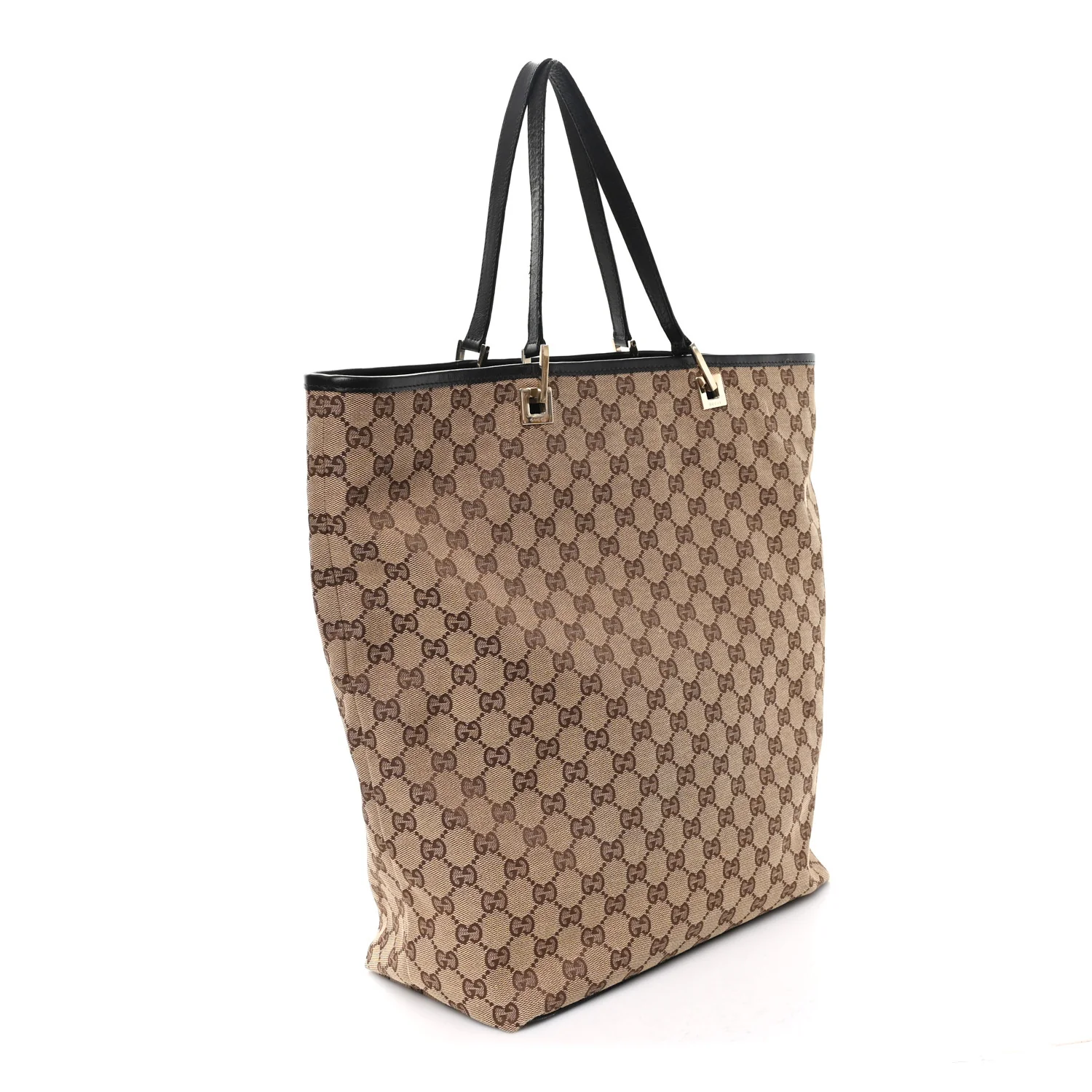 Monogram Large Bucket Tote Dark Brown - Image 3