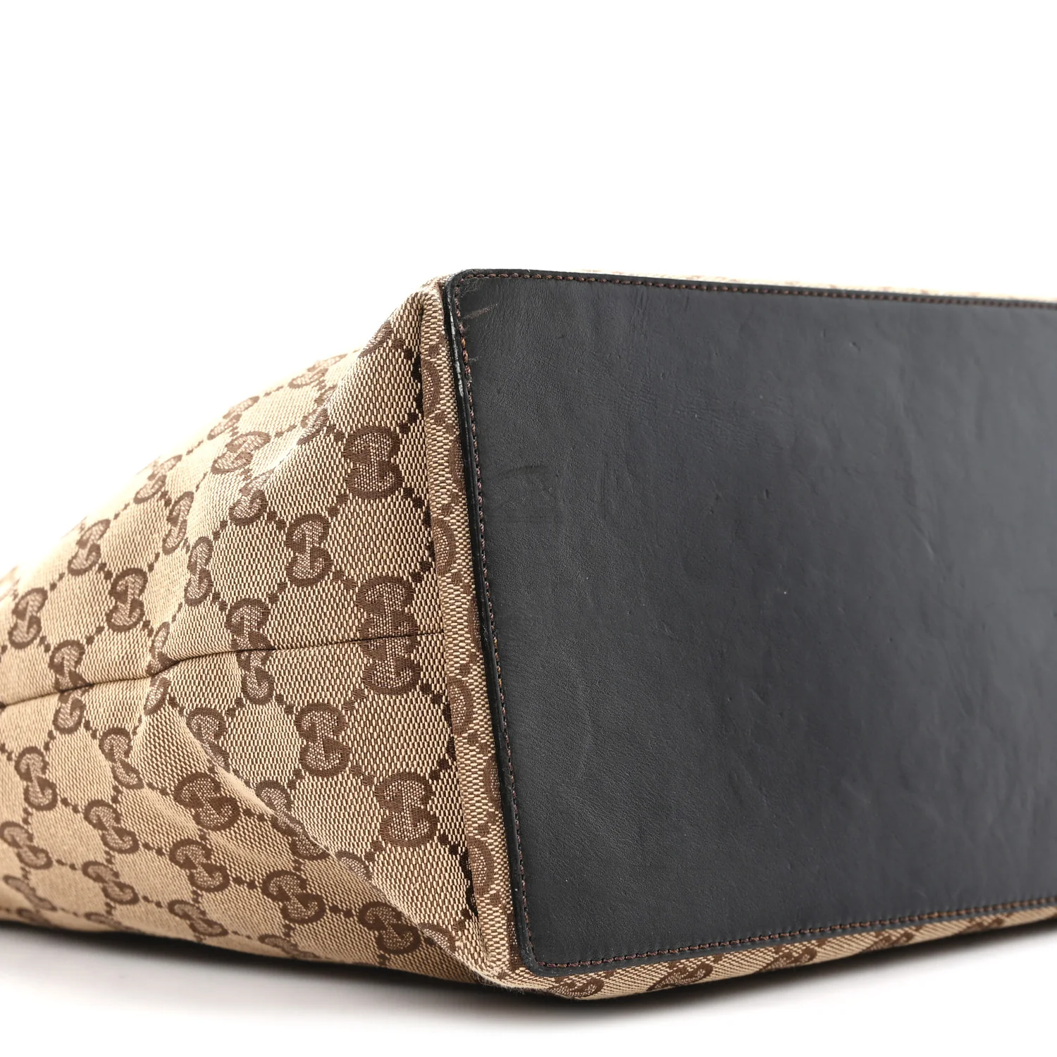 Monogram Large Bucket Tote Dark Brown - Image 9