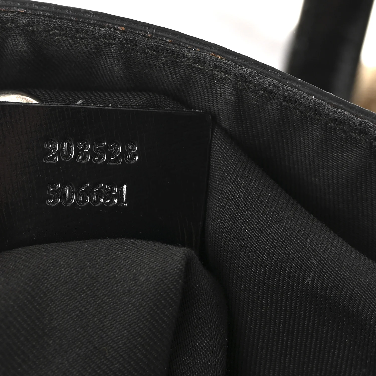 Monogram Large Full Moon Tote  Black - Image 7