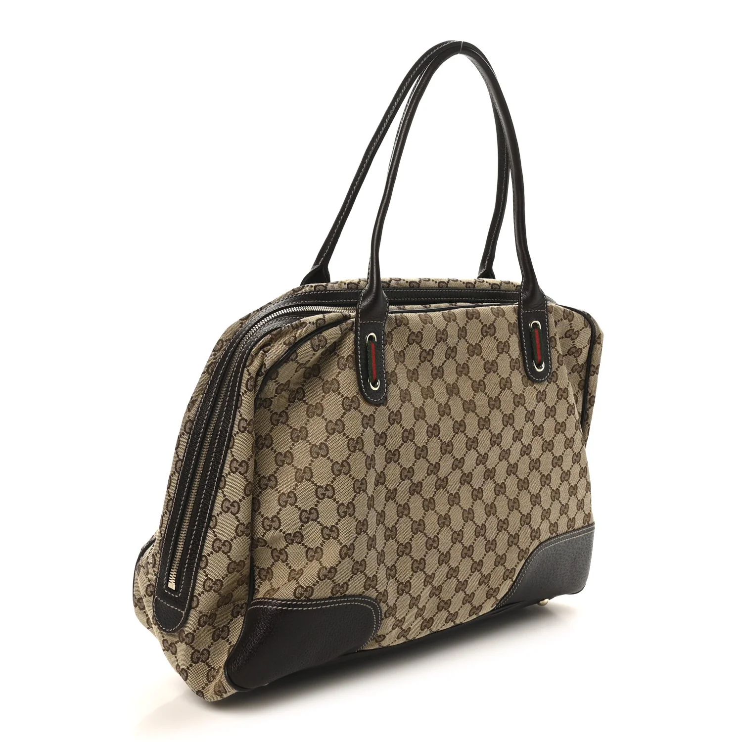 Monogram Large Princy Duffle Bag Dark Brown - Image 3