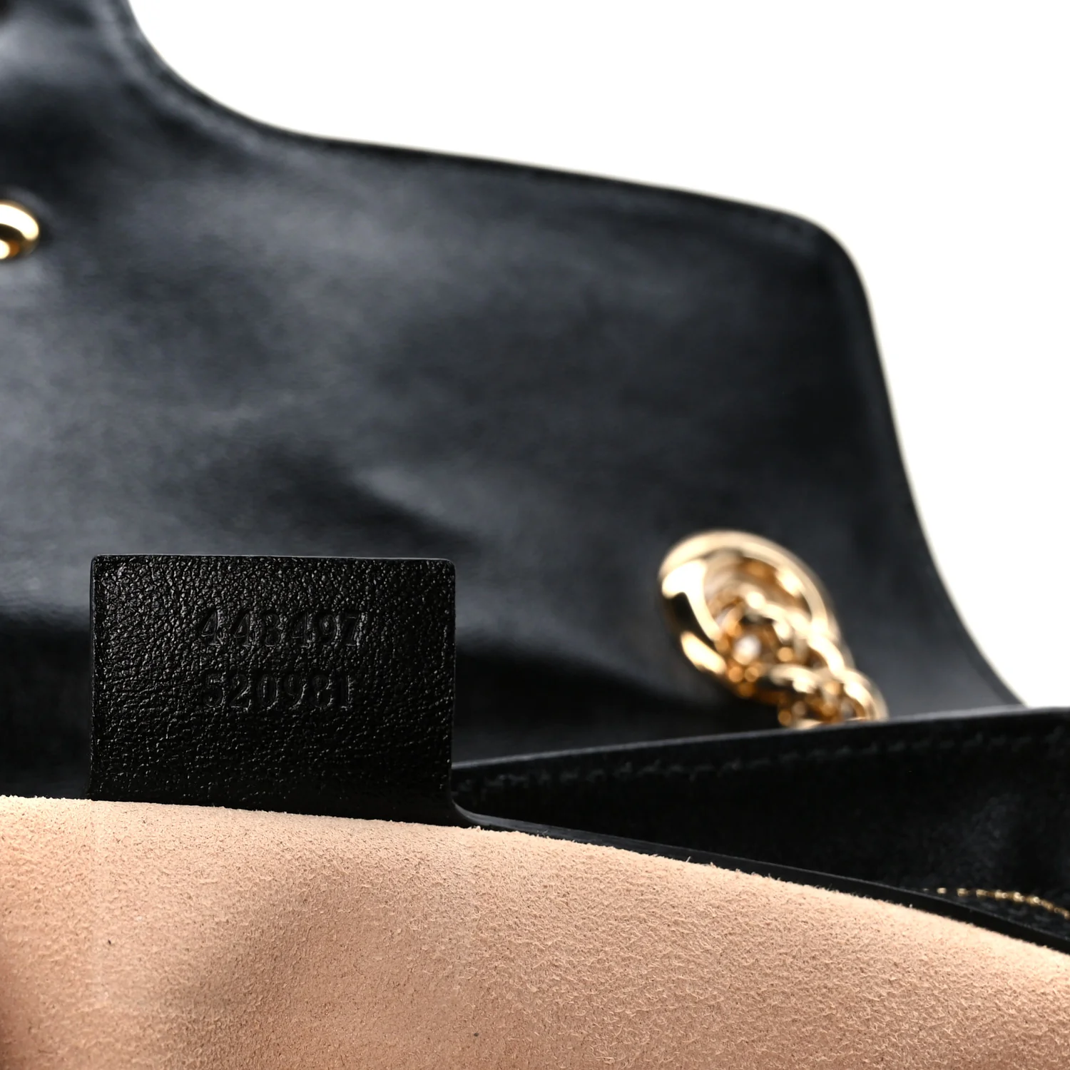 Monogram Matelasse Diagonal Small GG Marmont Shoulder Bag Beige Black - Image 7