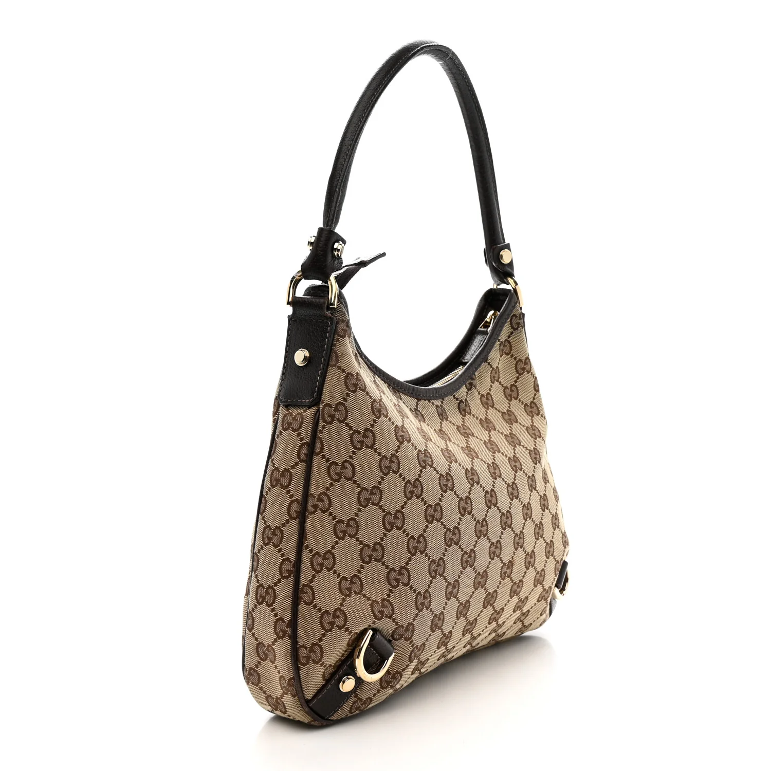 Monogram Medium Abbey D Ring Hobo Brown - Image 3
